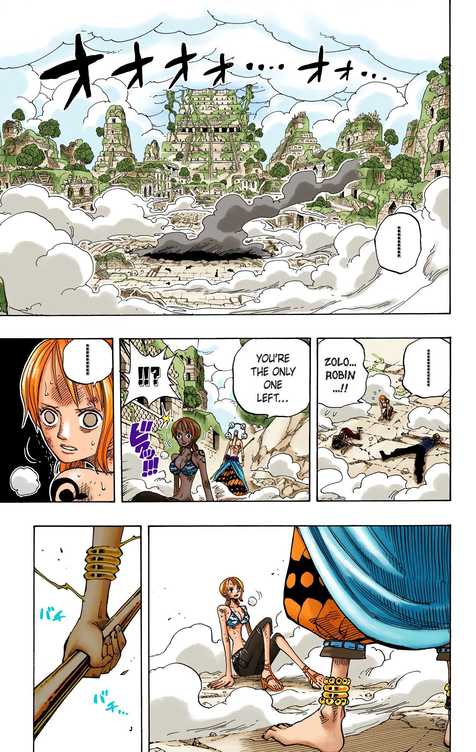 One Piece Colored Manga