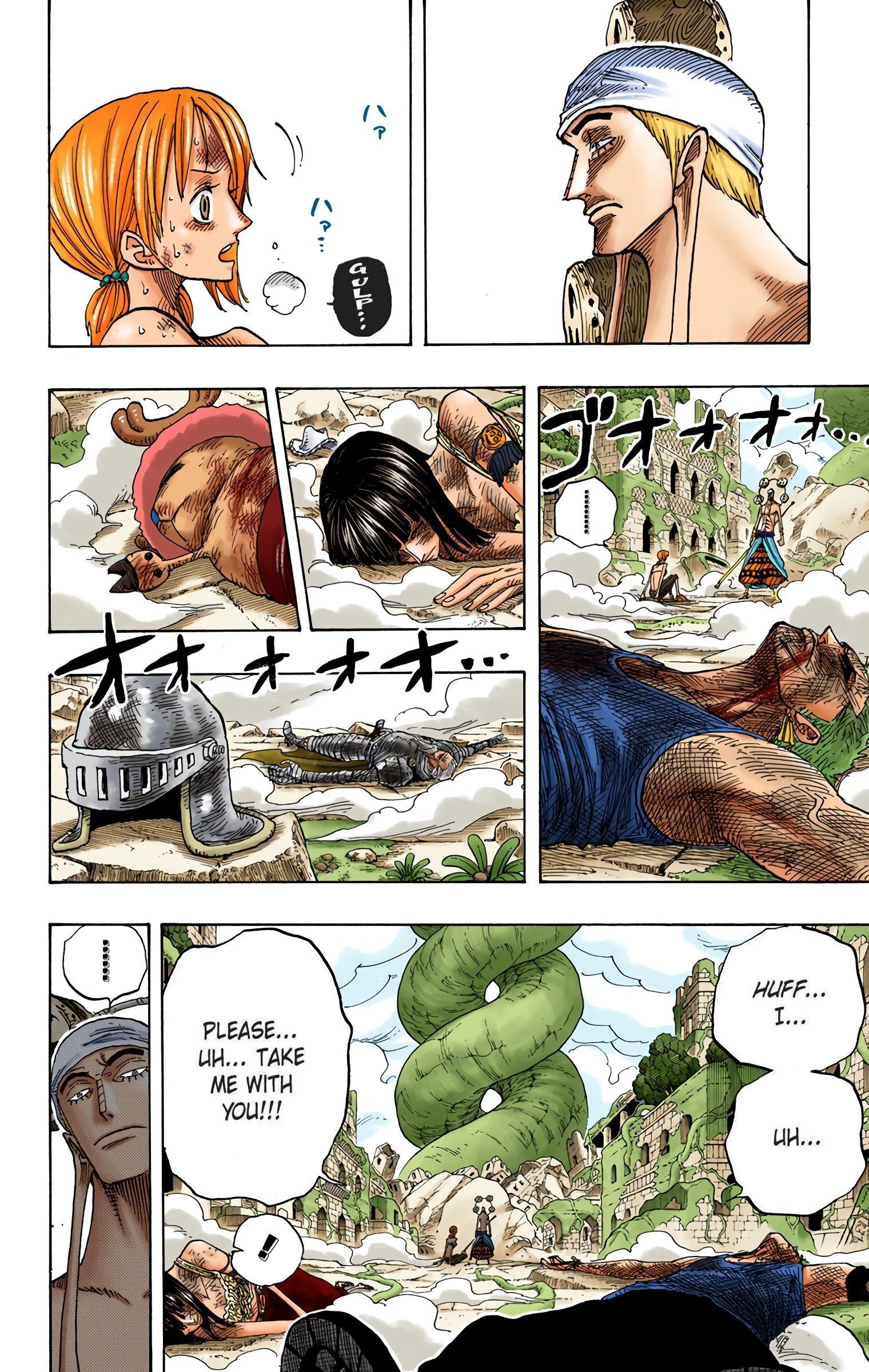 One Piece Colored Manga