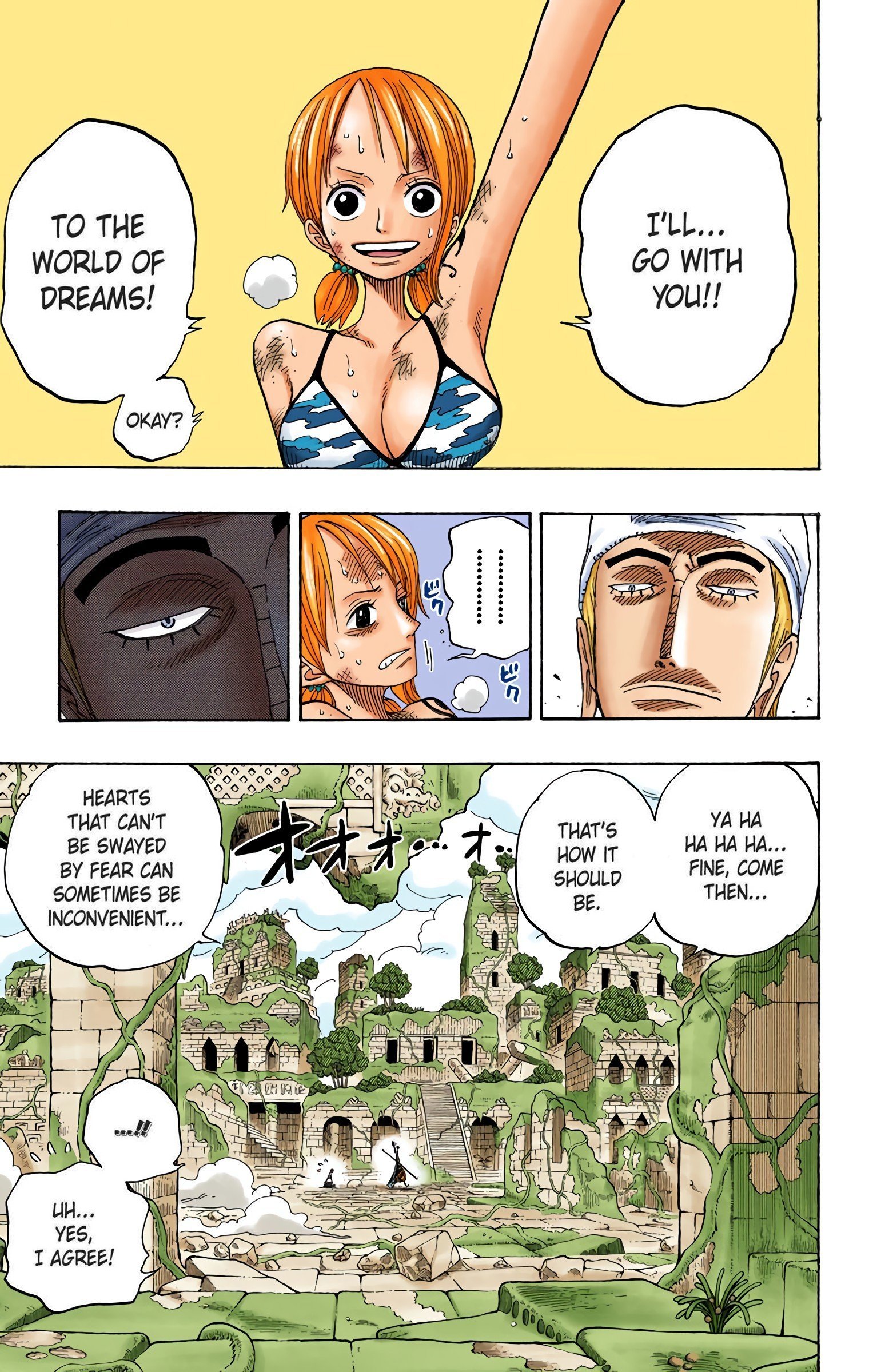 One Piece Colored Manga