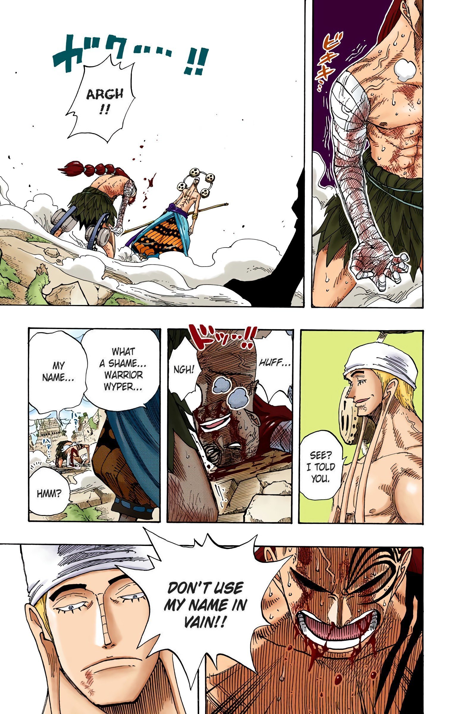 One Piece Colored Manga