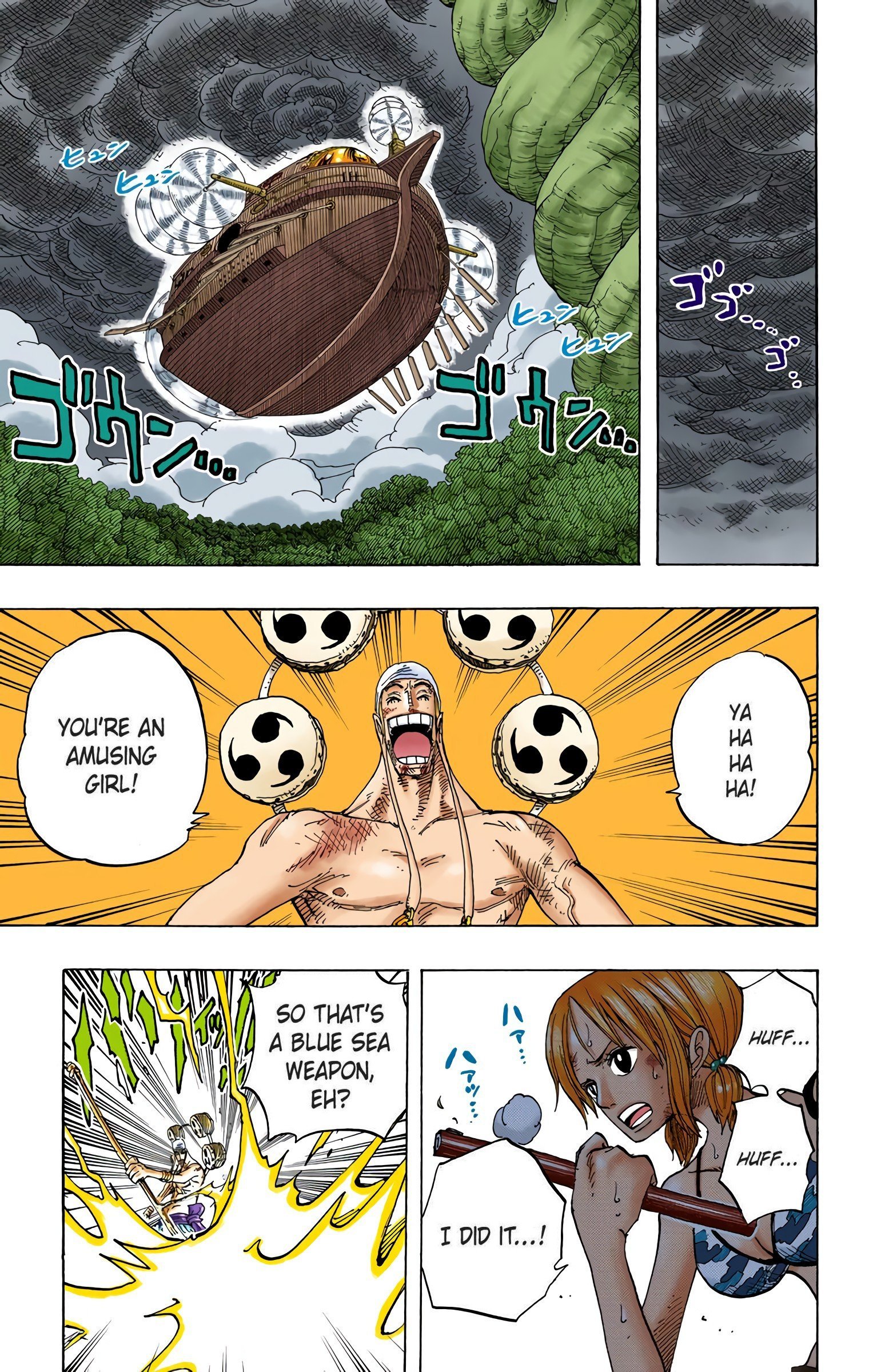 One Piece Colored Manga