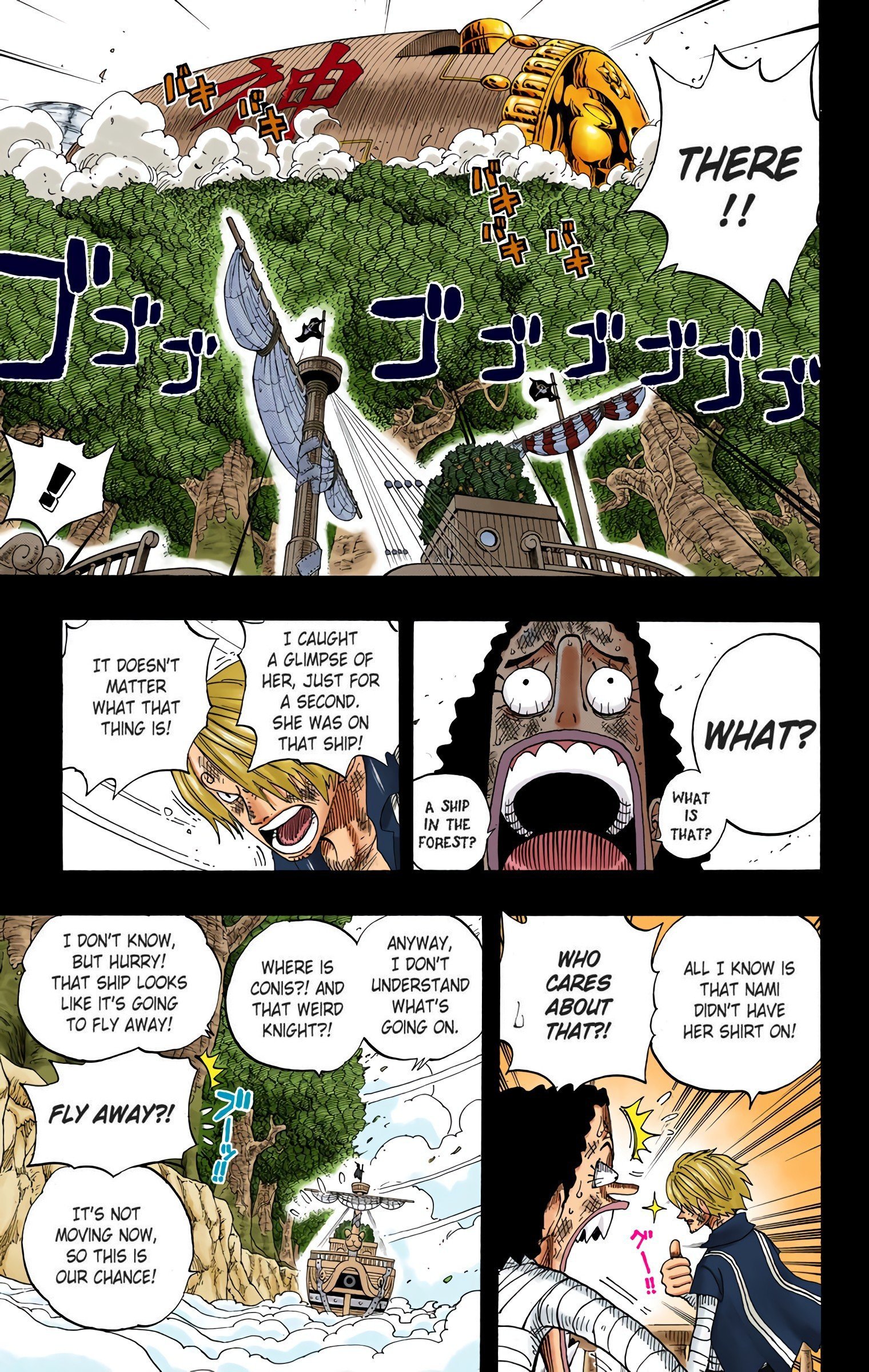 One Piece Colored Manga