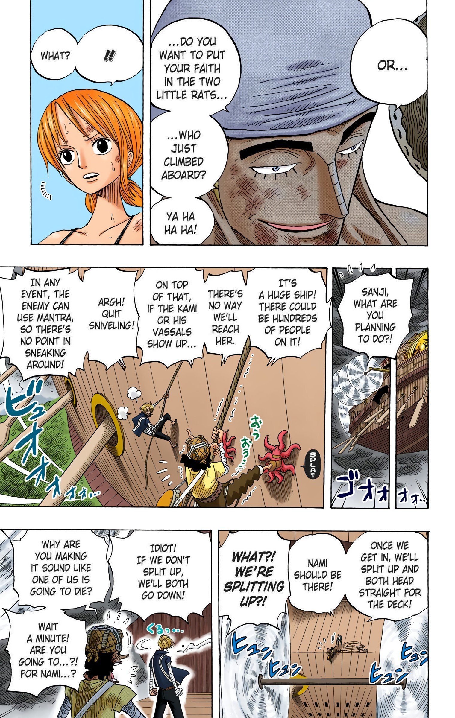 One Piece Colored Manga