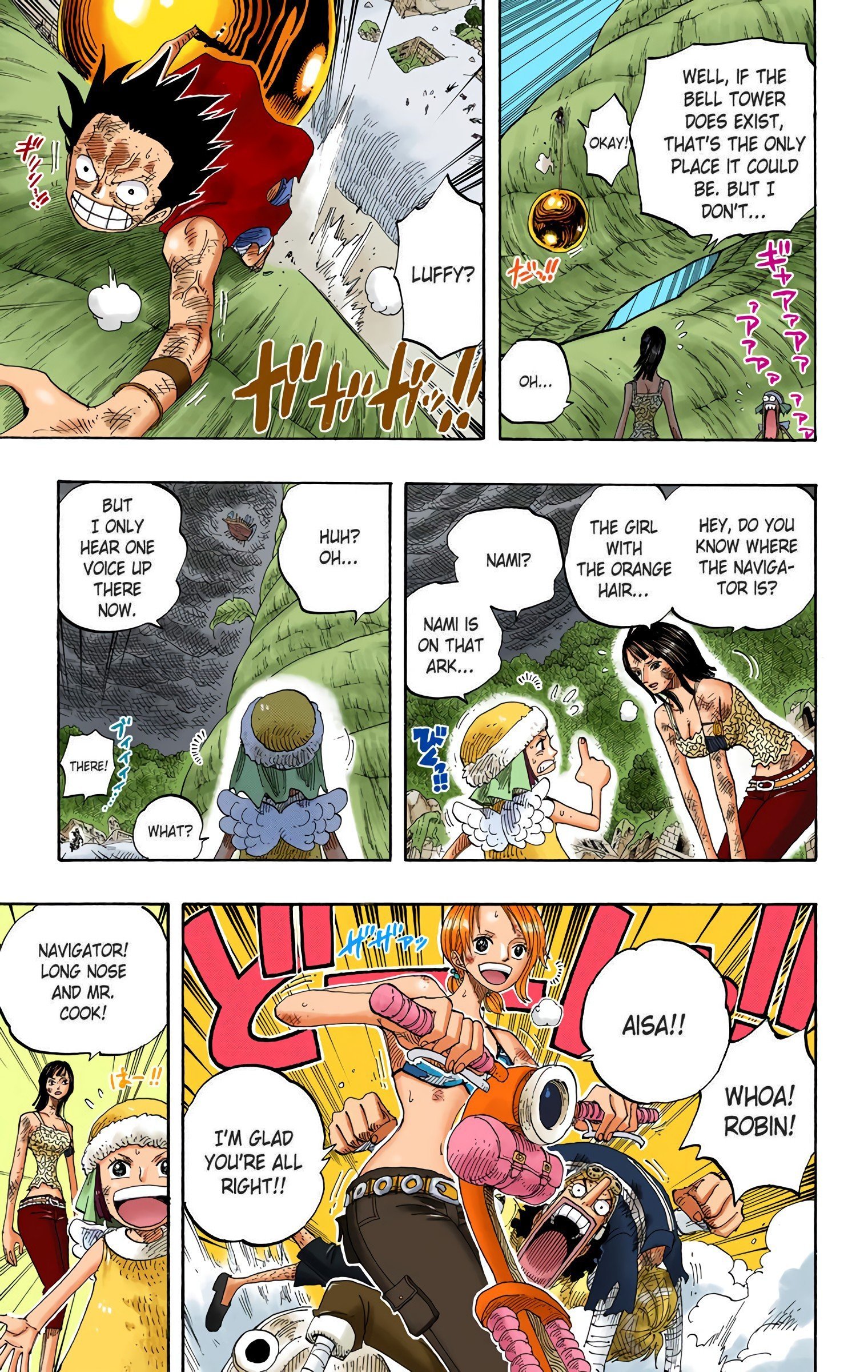 One Piece Colored Manga