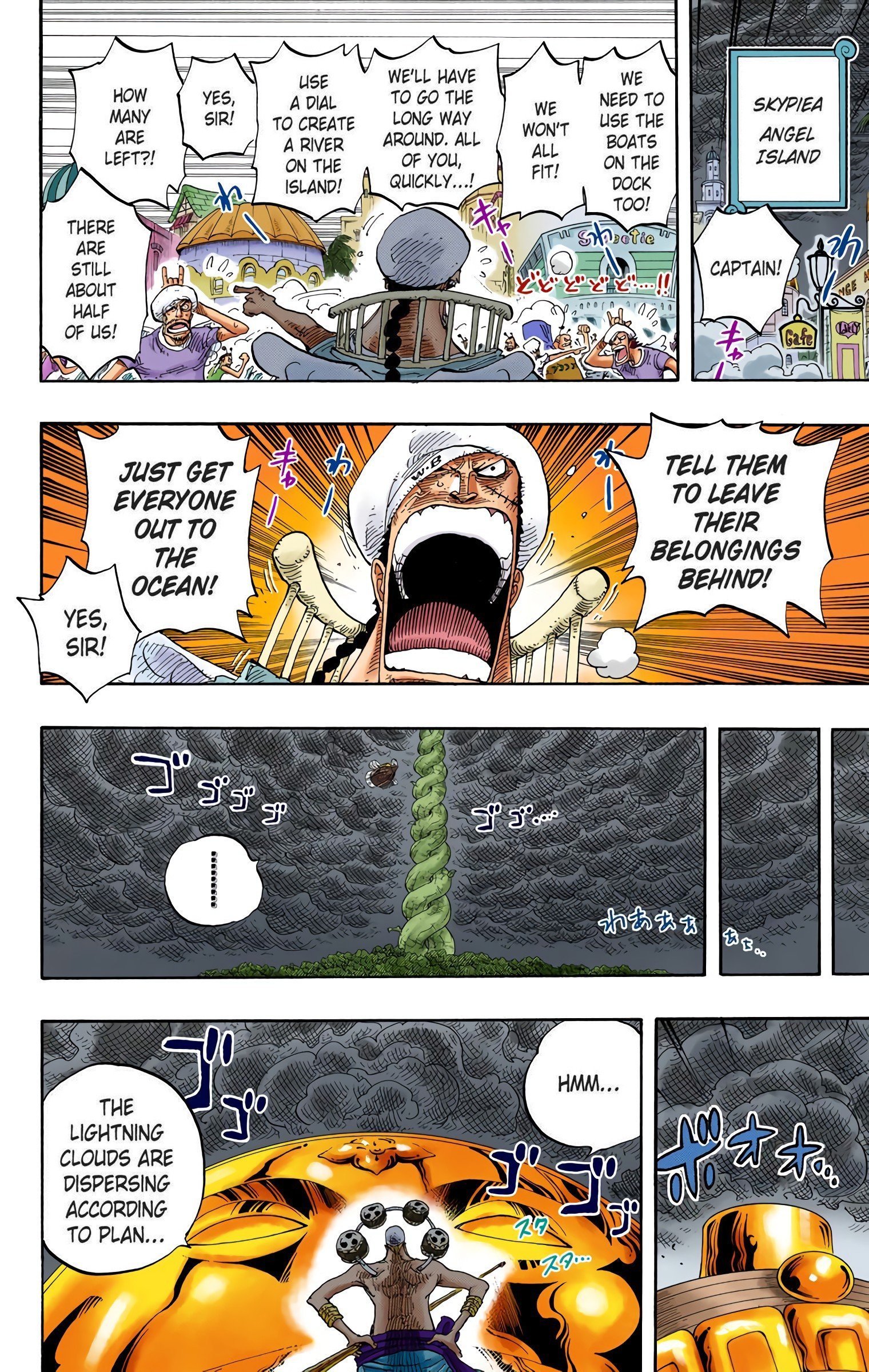 One Piece Colored Manga