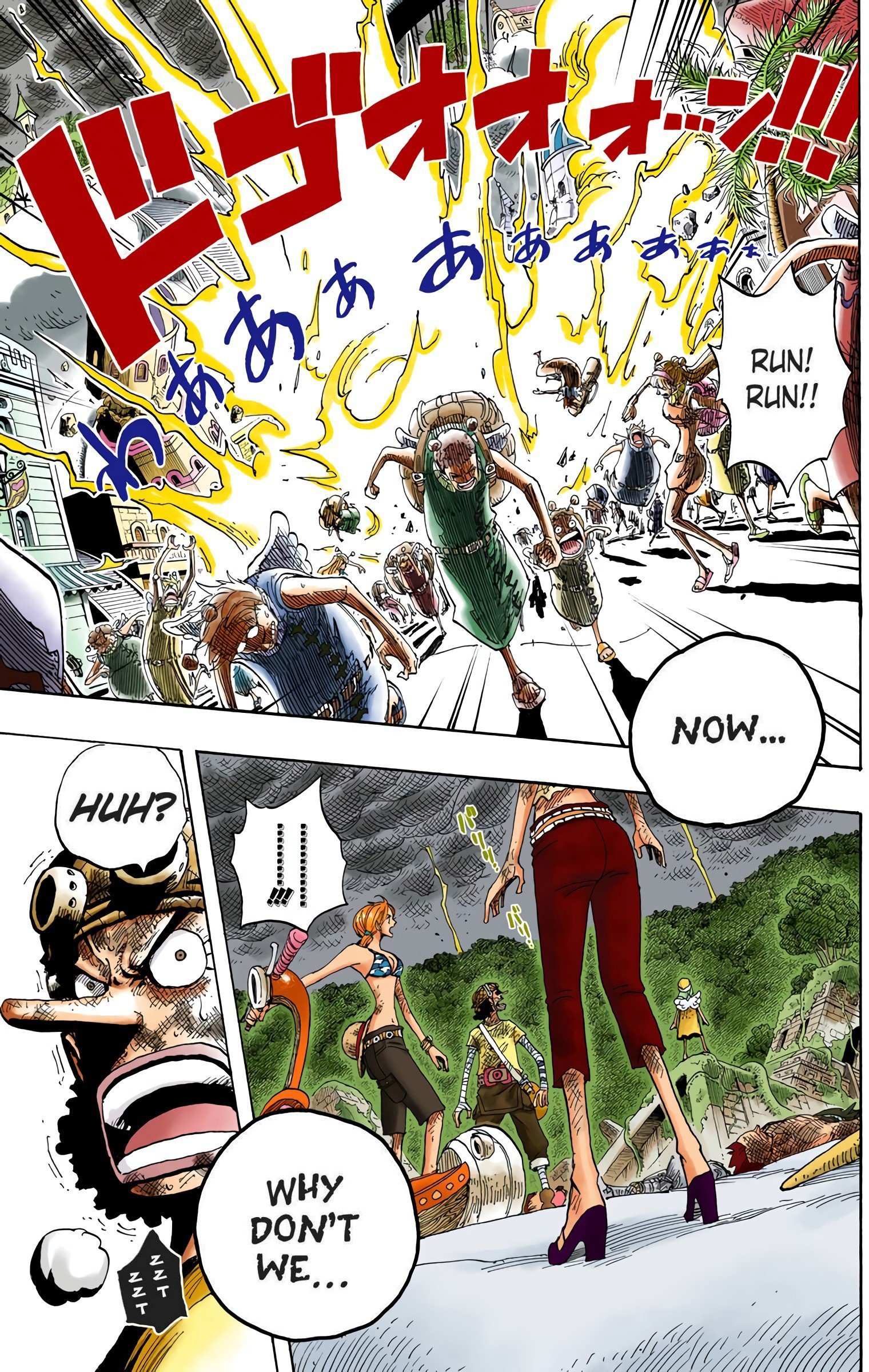 One Piece Colored Manga