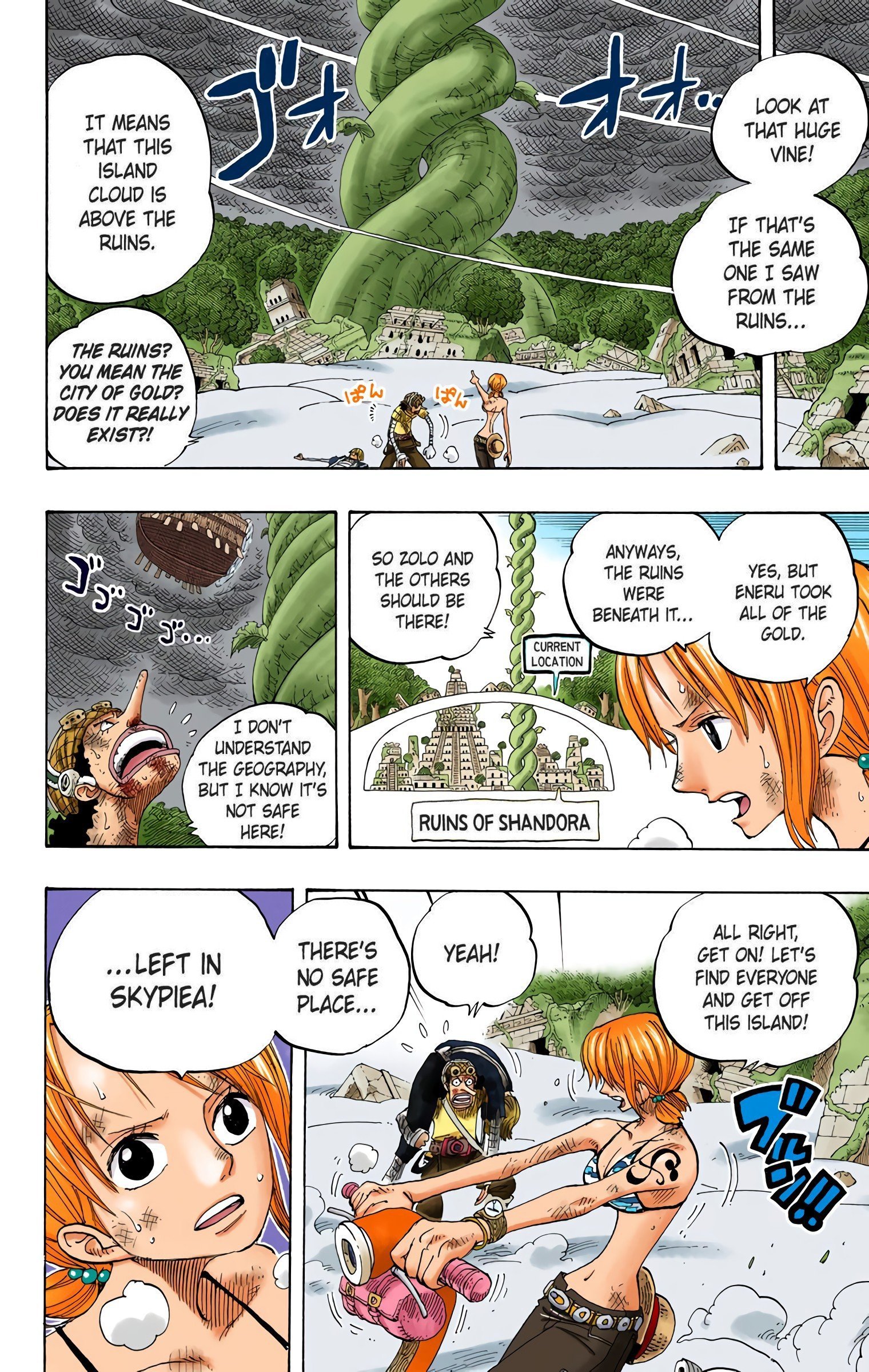 One Piece Colored Manga