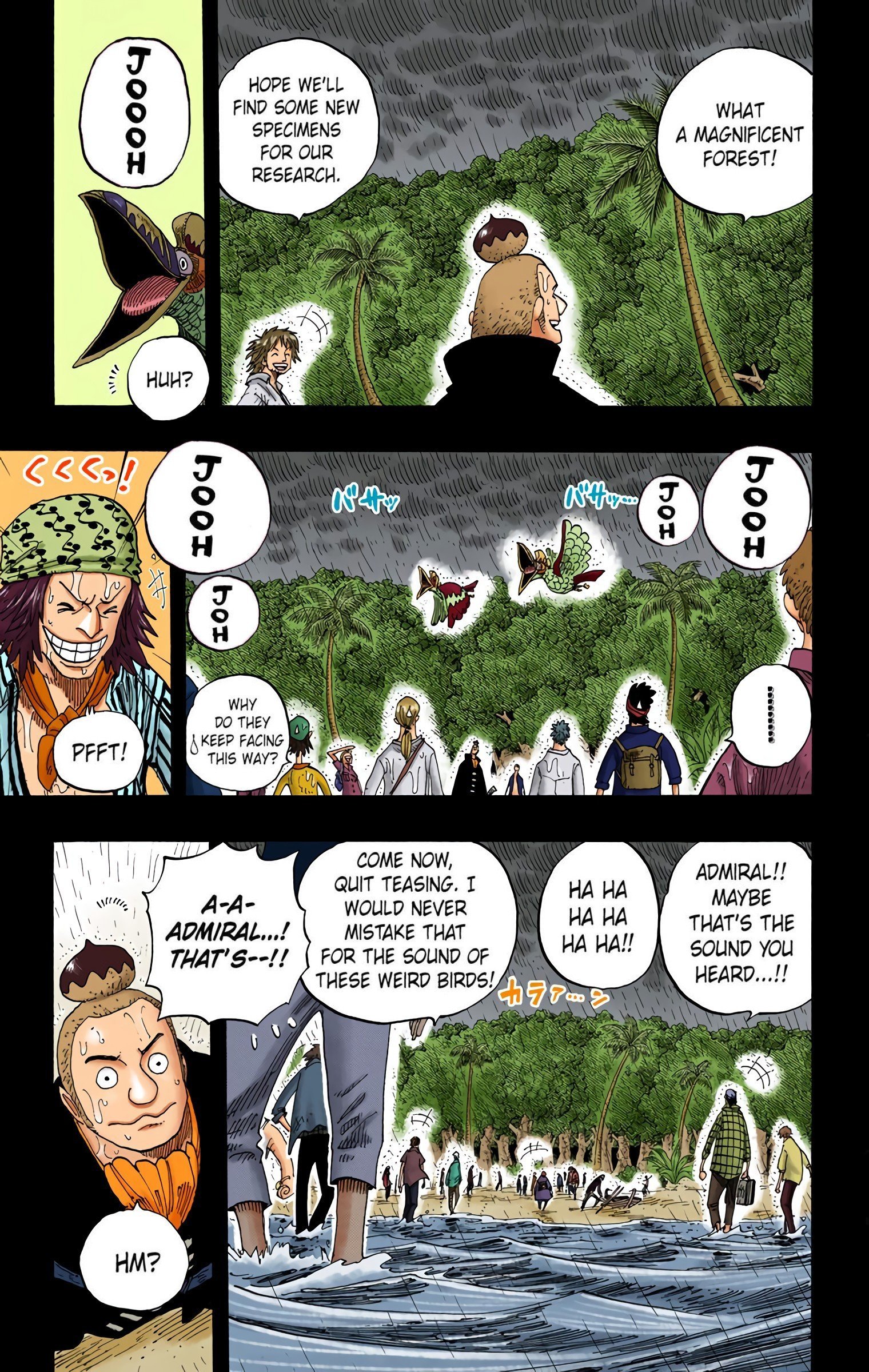 One Piece Colored Manga