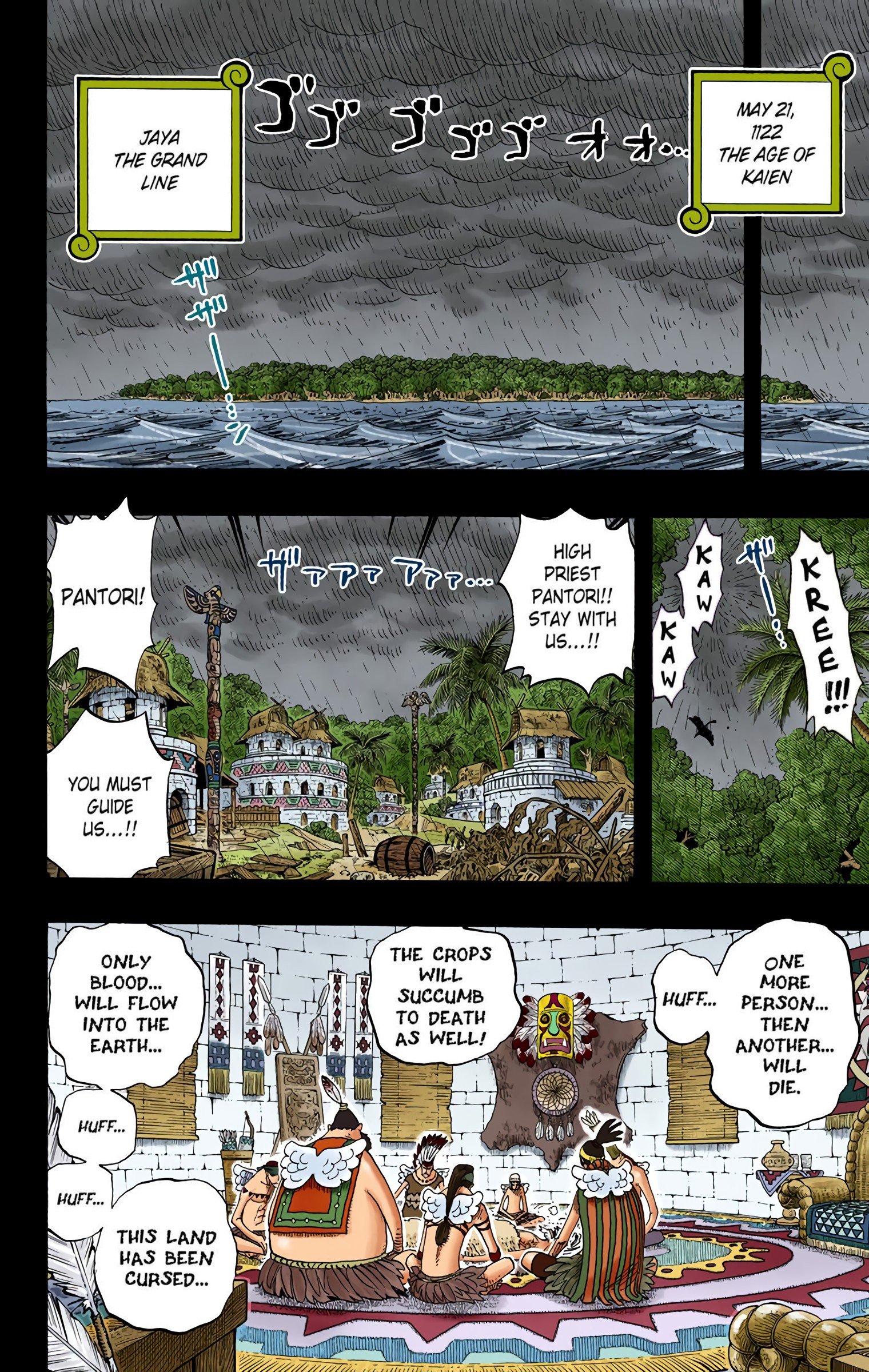 One Piece Colored Manga