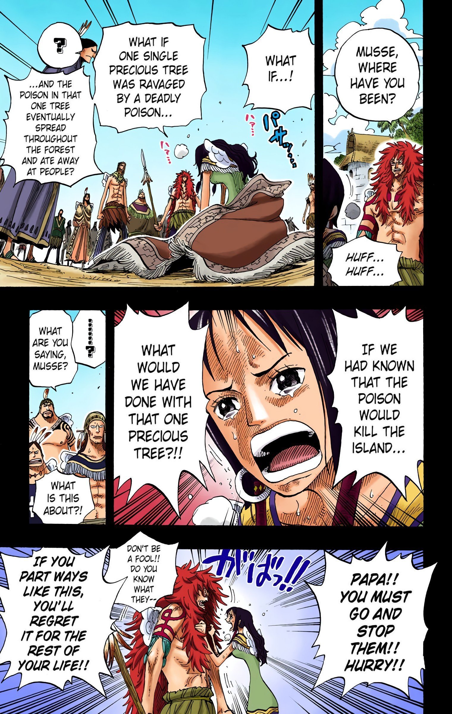 One Piece Colored Manga