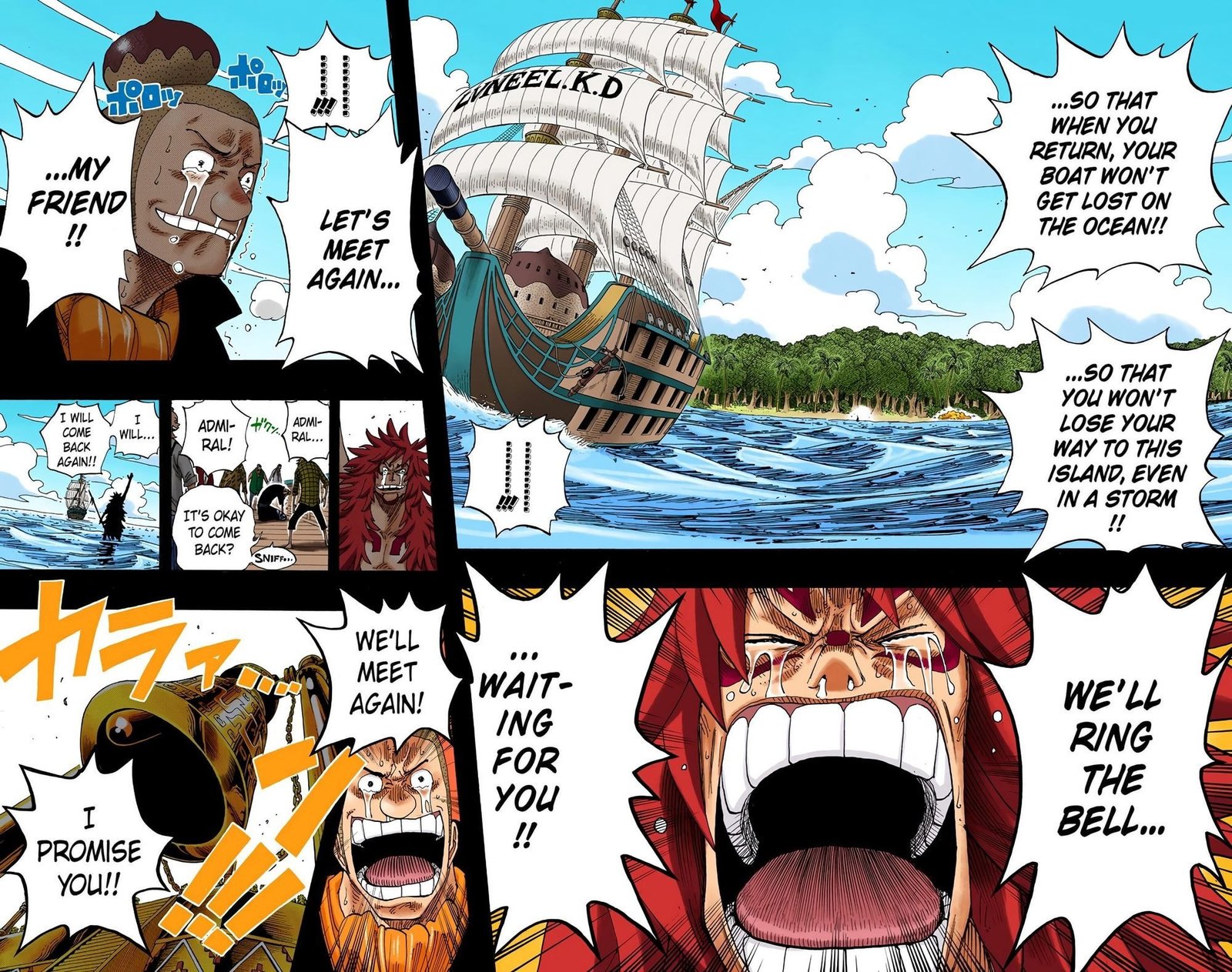 One Piece Colored Manga