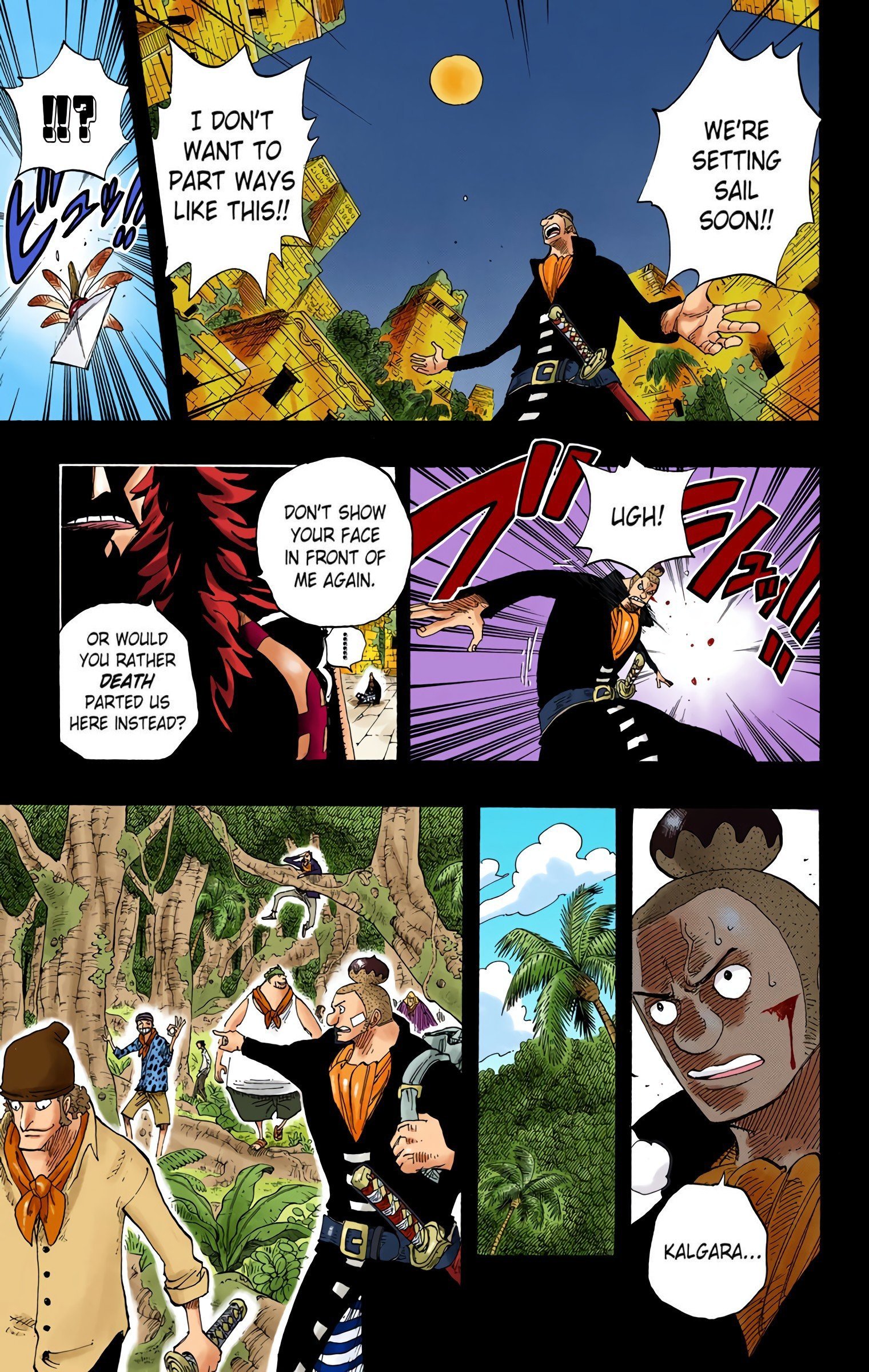 One Piece Colored Manga