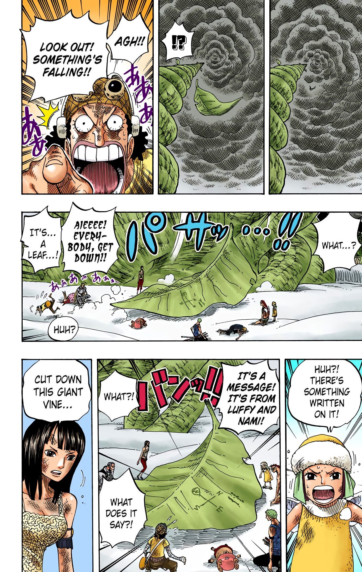 One Piece Colored Manga