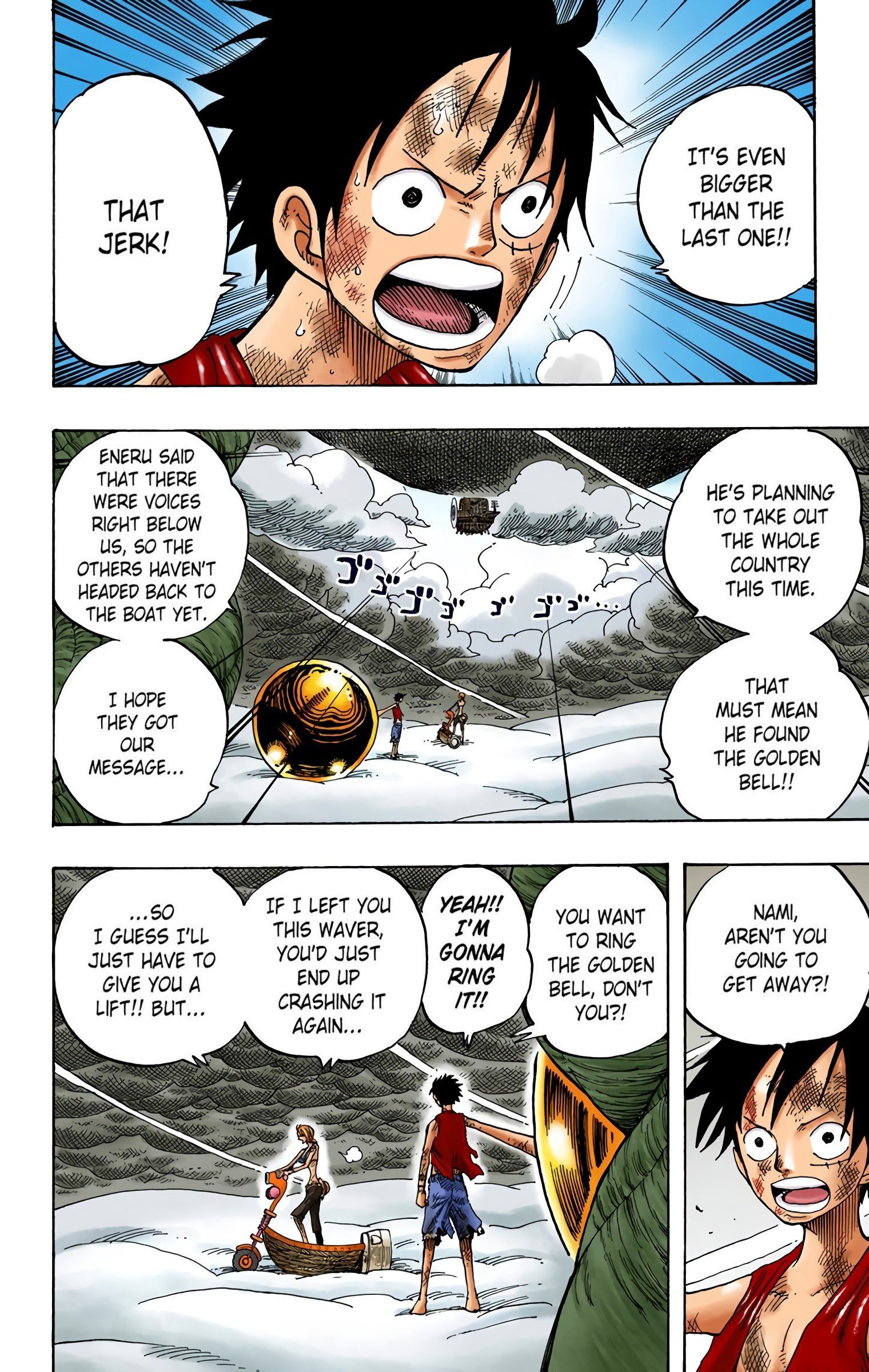 One Piece Colored Manga