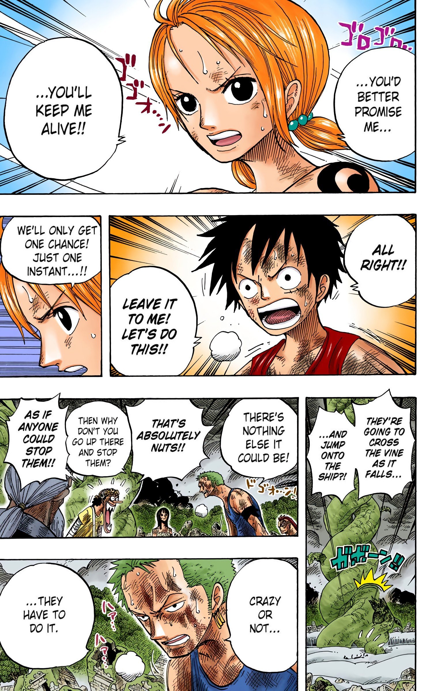 One Piece Colored Manga