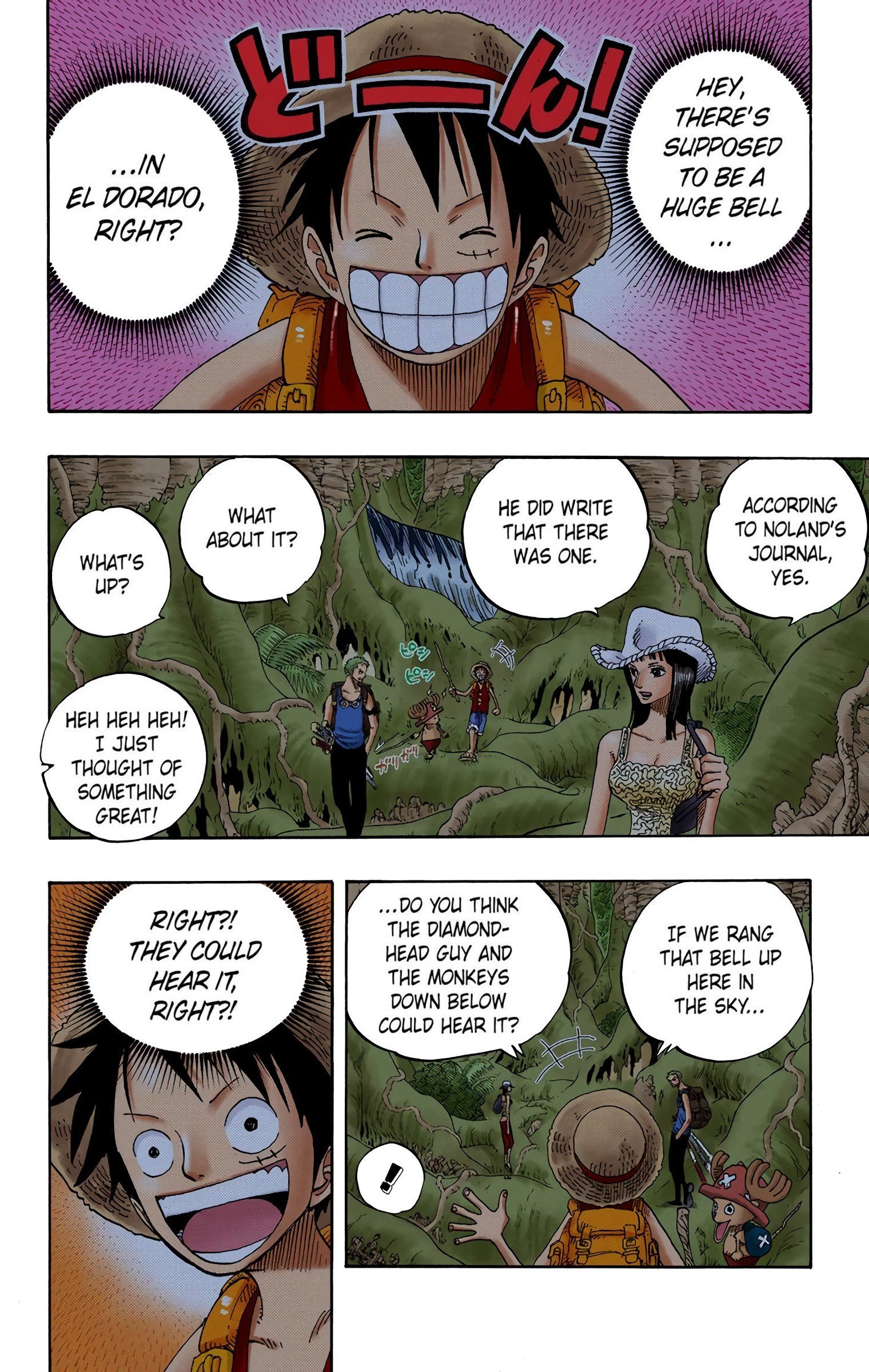 One Piece Colored Manga