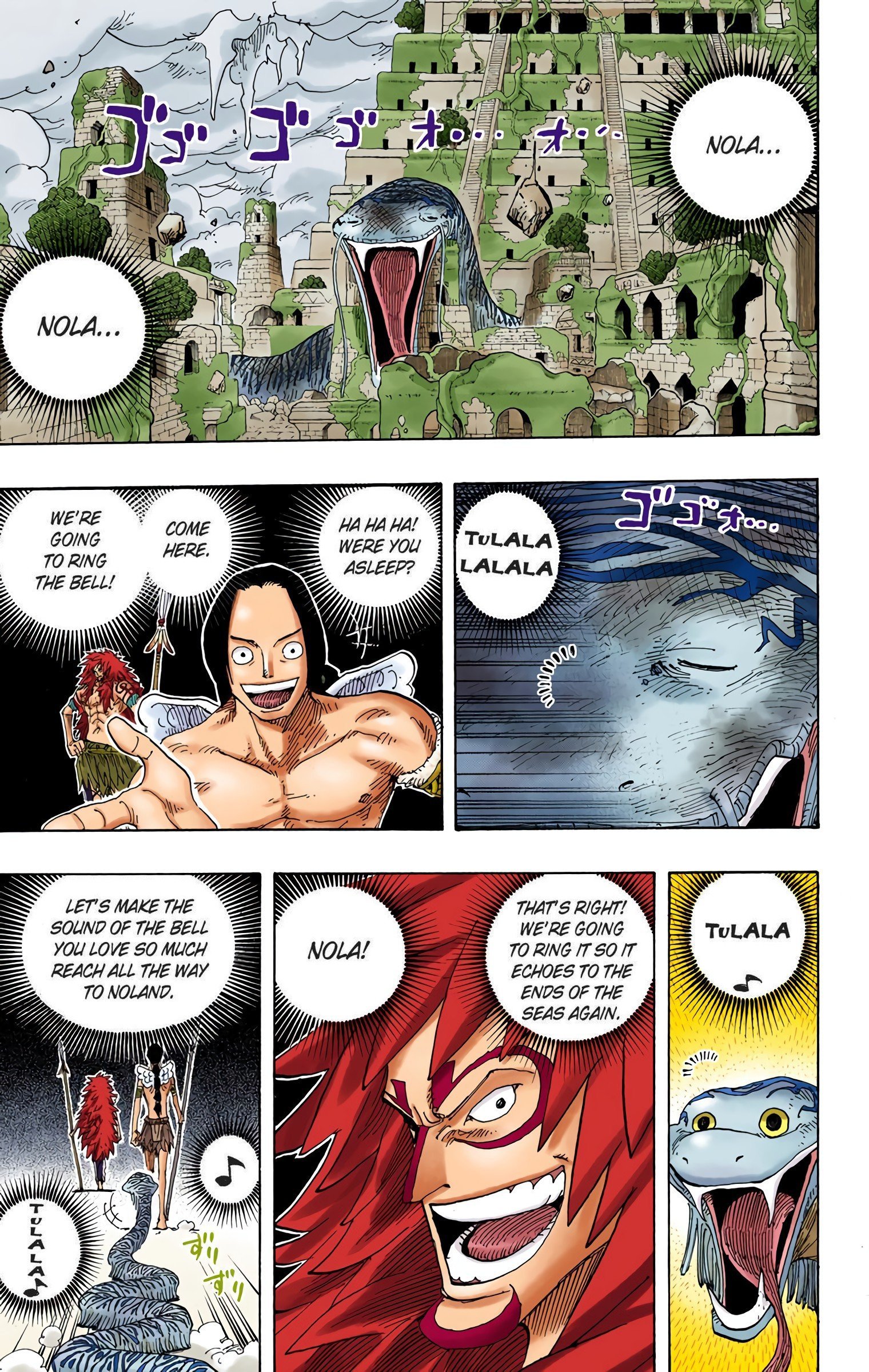 One Piece Colored Manga