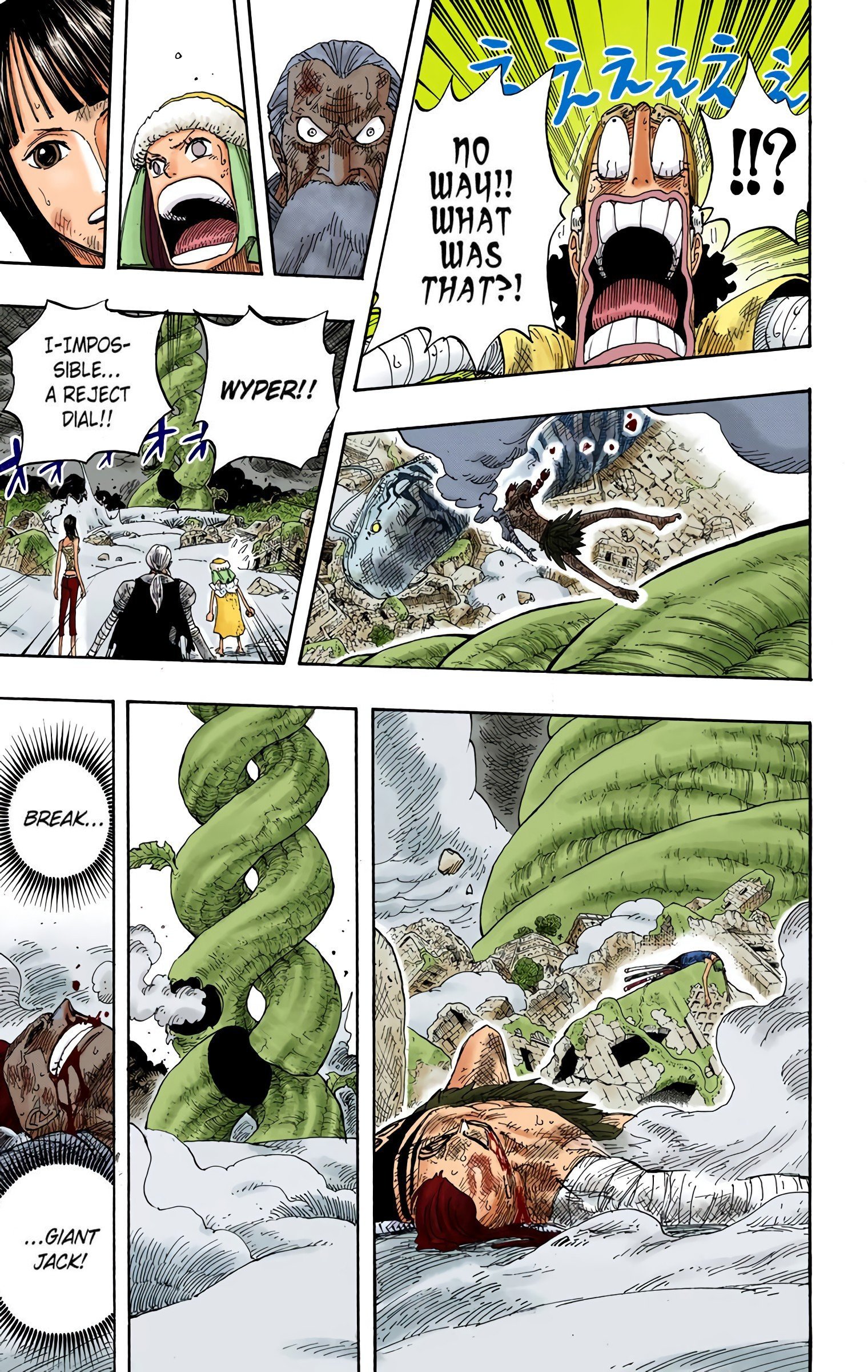 One Piece Colored Manga