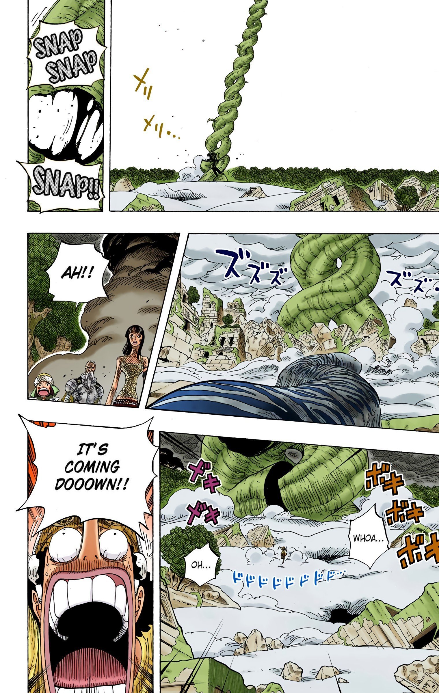 One Piece Colored Manga