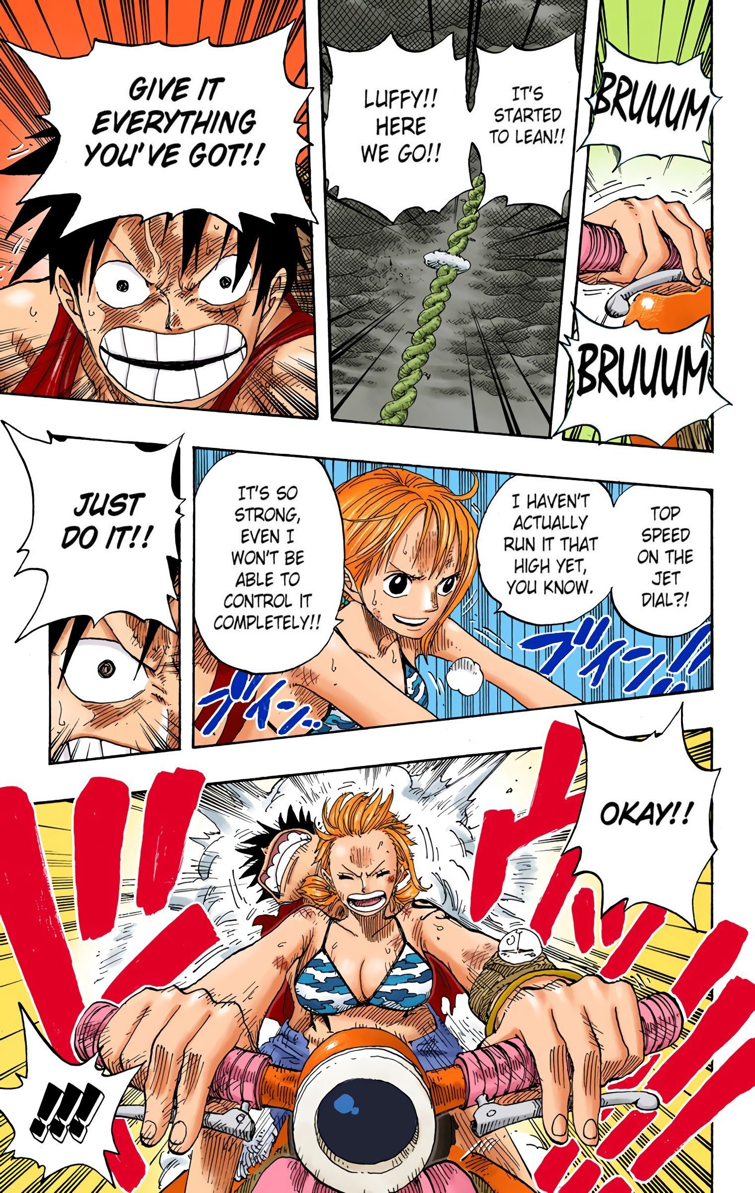 One Piece Colored Manga