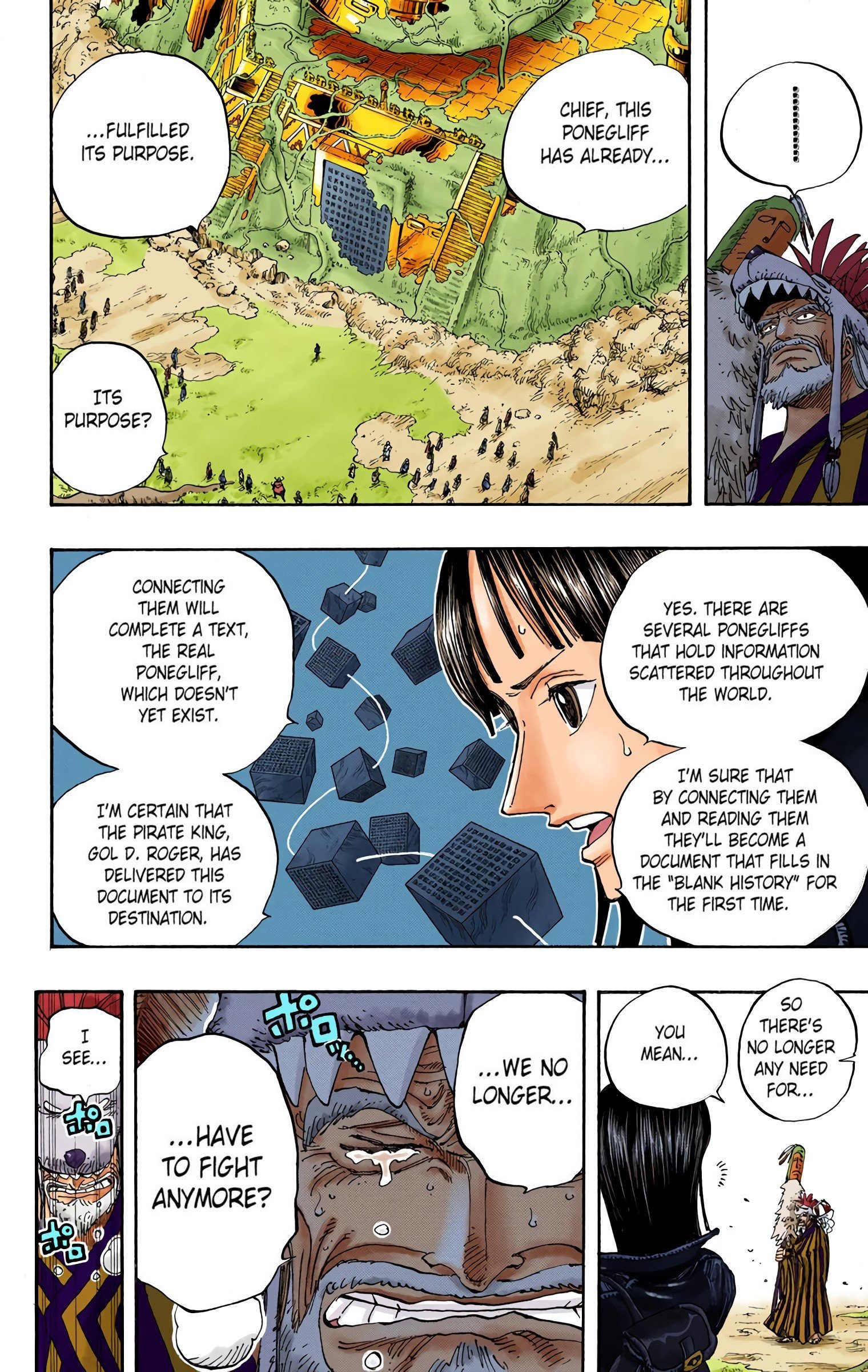 One Piece Colored Manga