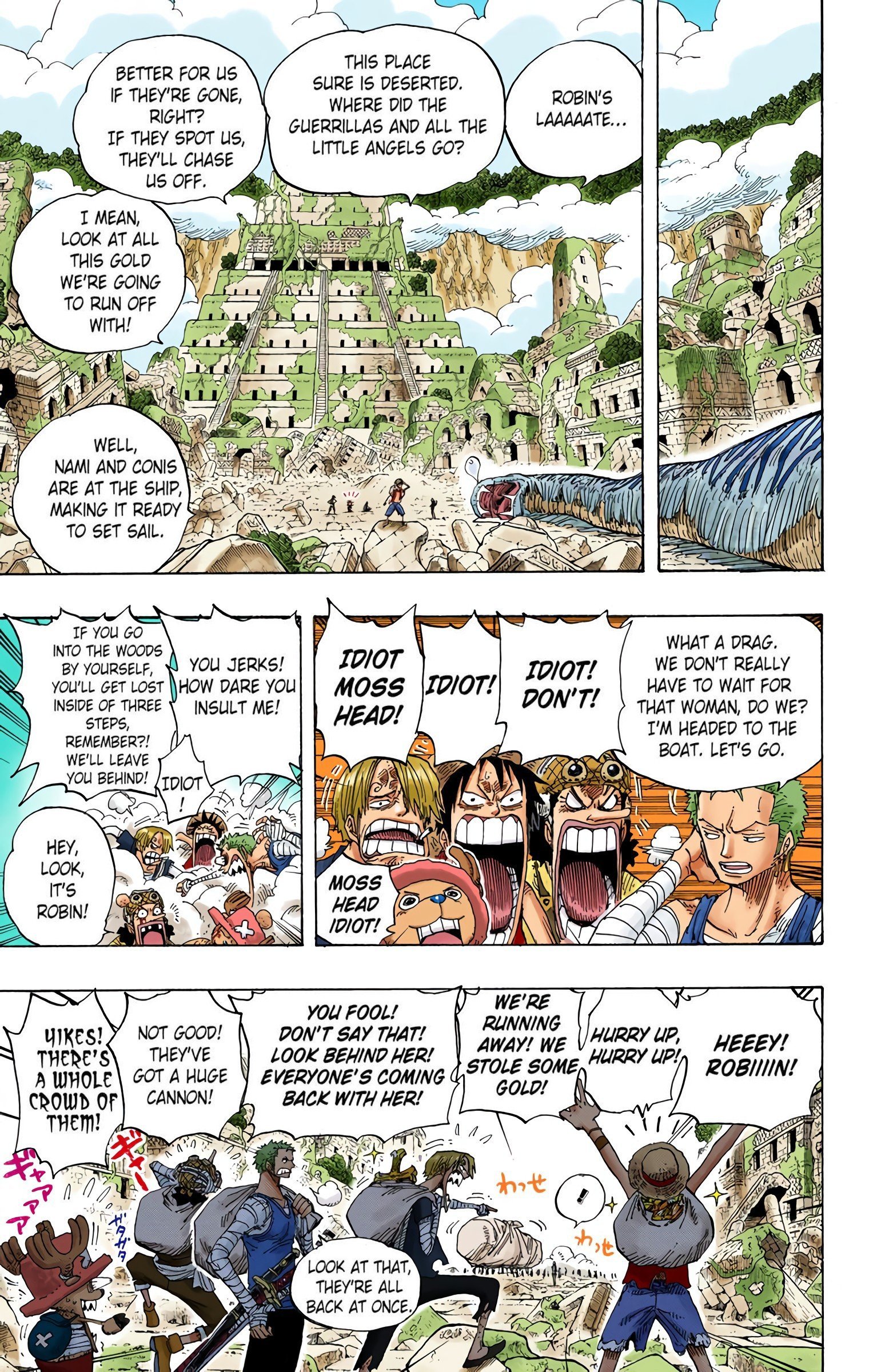 One Piece Colored Manga