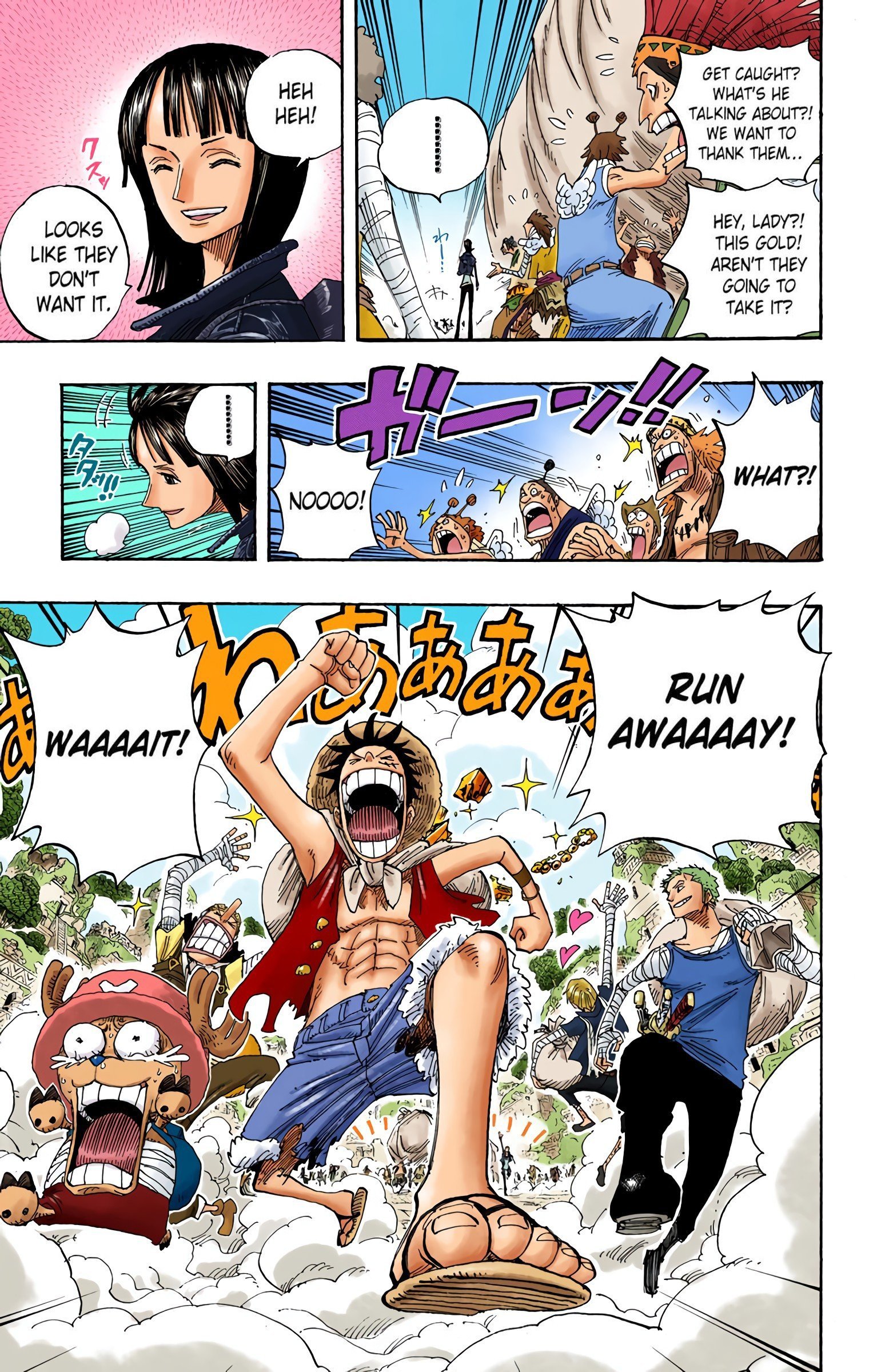 One Piece Colored Manga