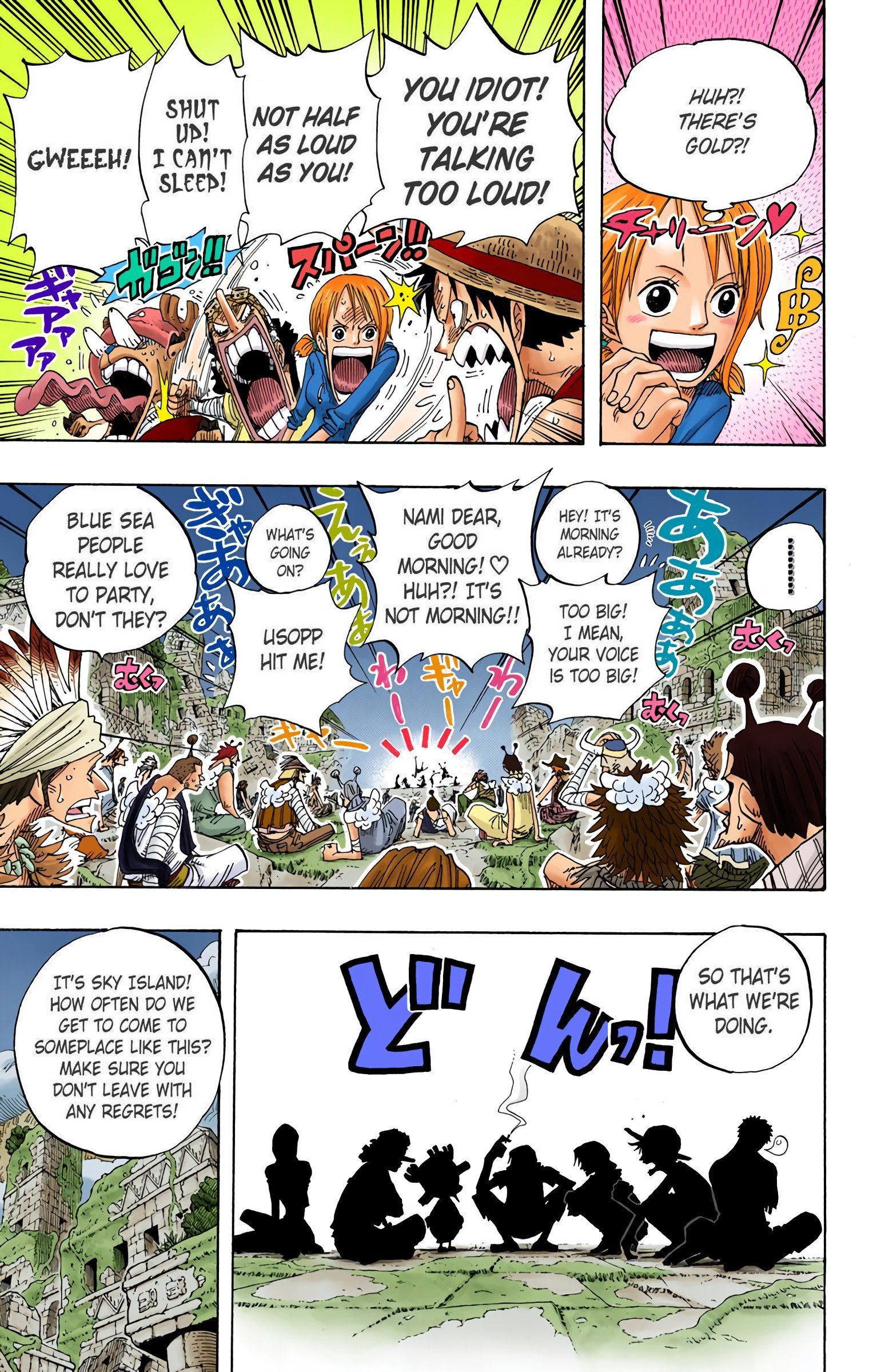 One Piece Colored Manga