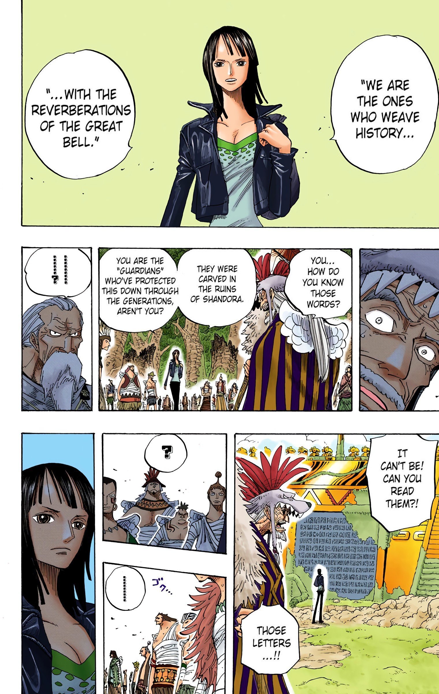 One Piece Colored Manga