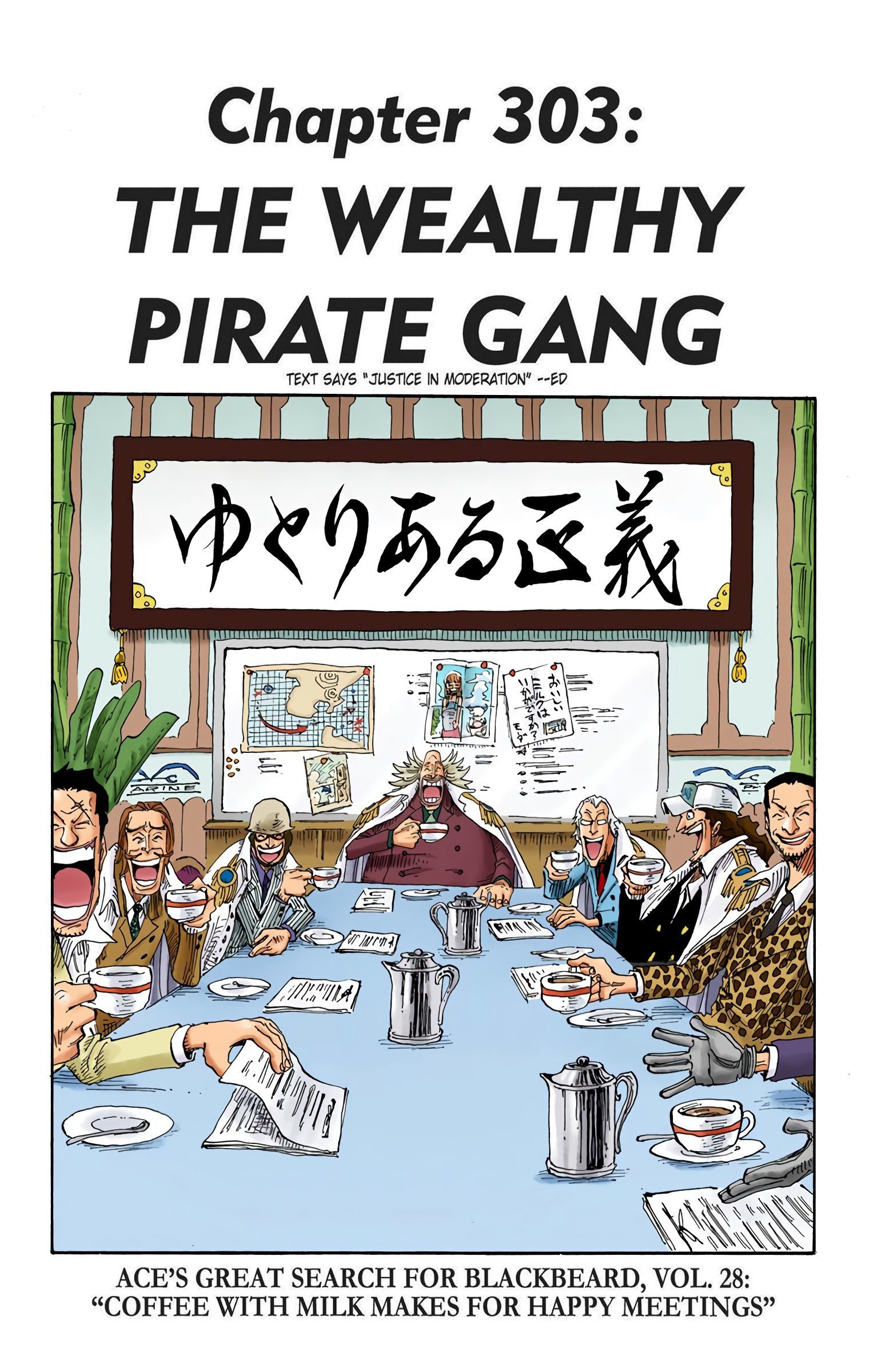 One Piece Colored Manga