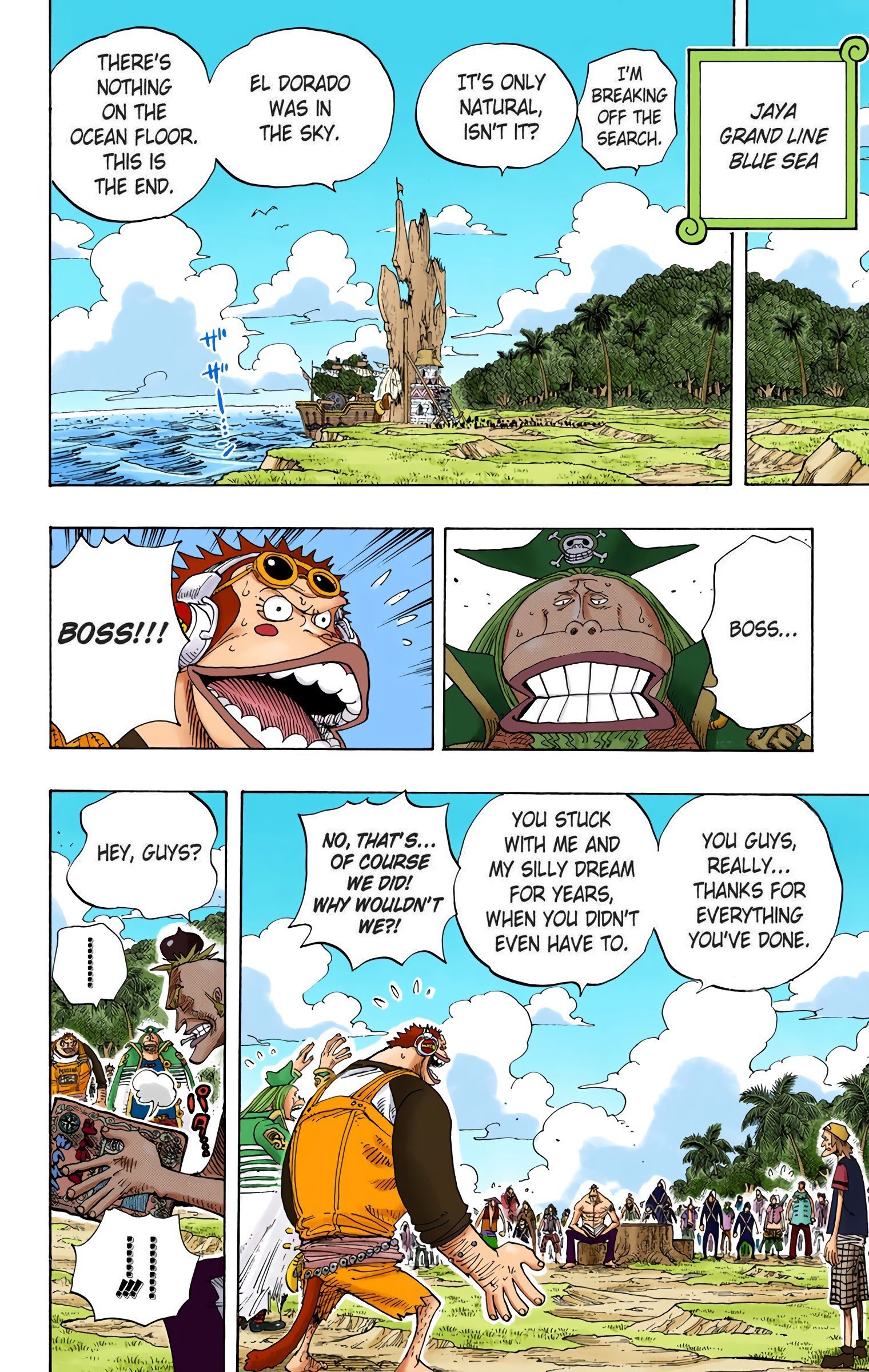 One Piece Colored Manga