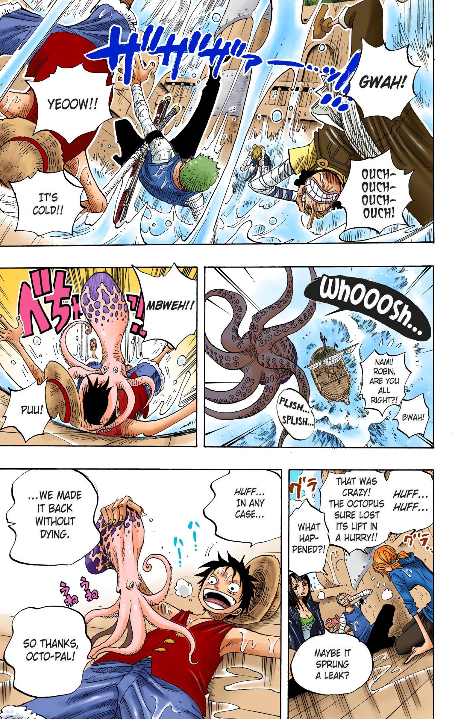 One Piece Colored Manga