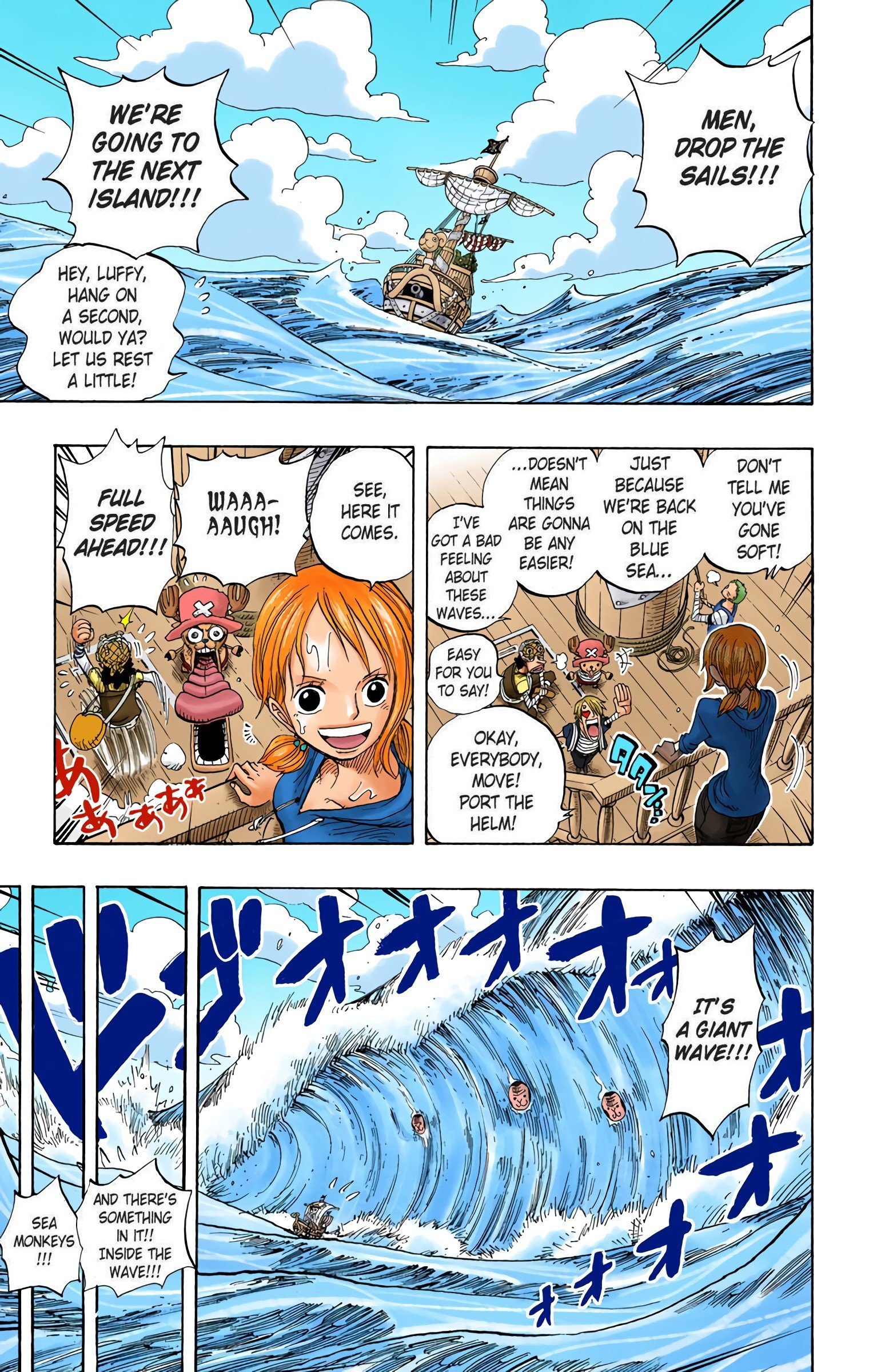 One Piece Colored Manga