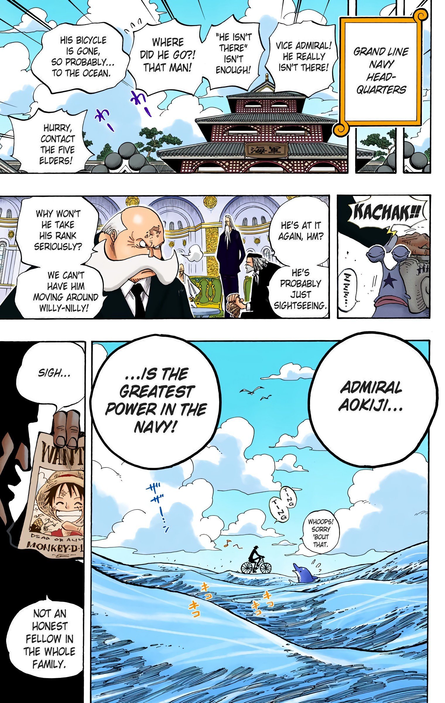 One Piece Colored Manga