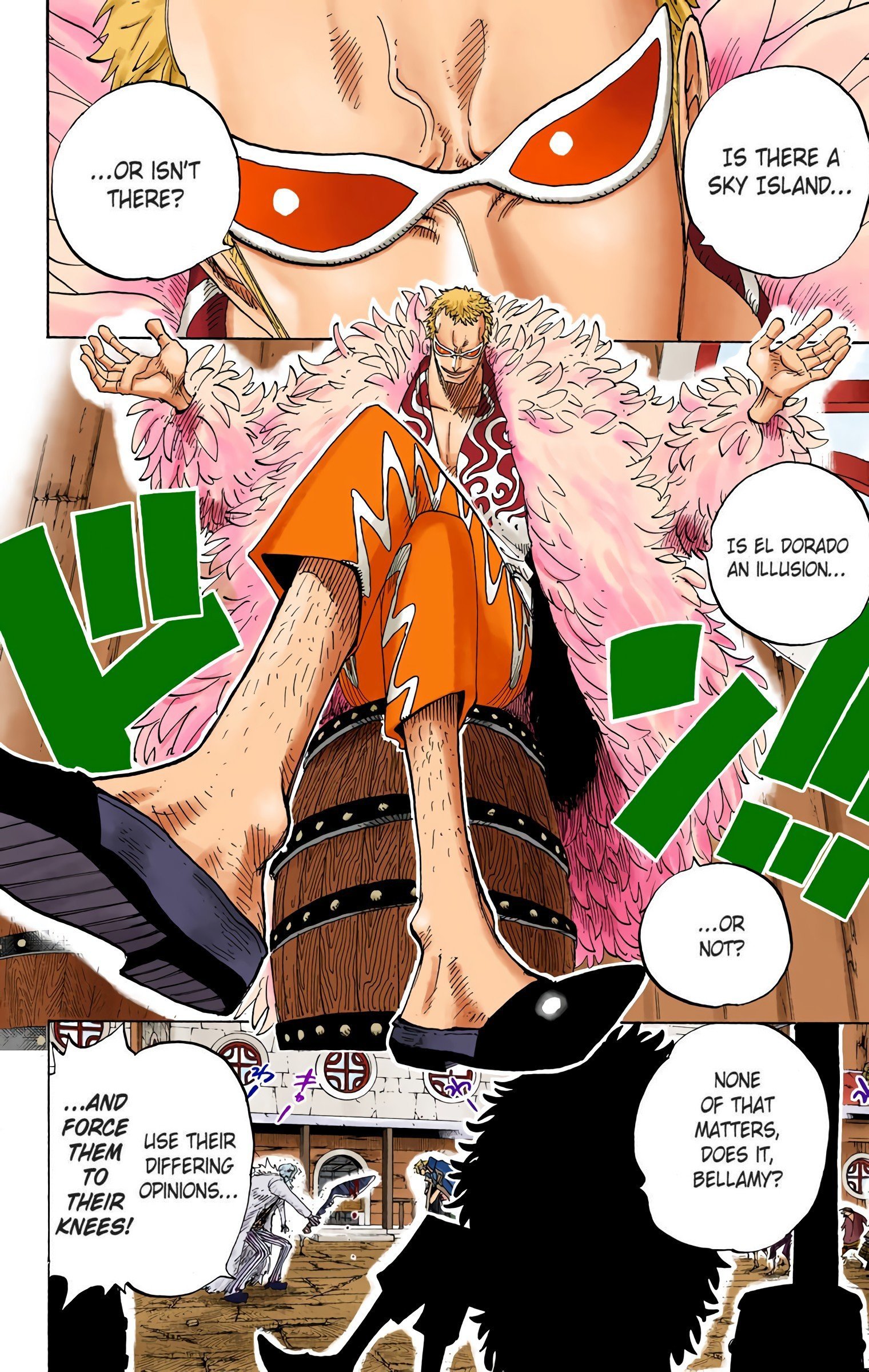 One Piece Colored Manga