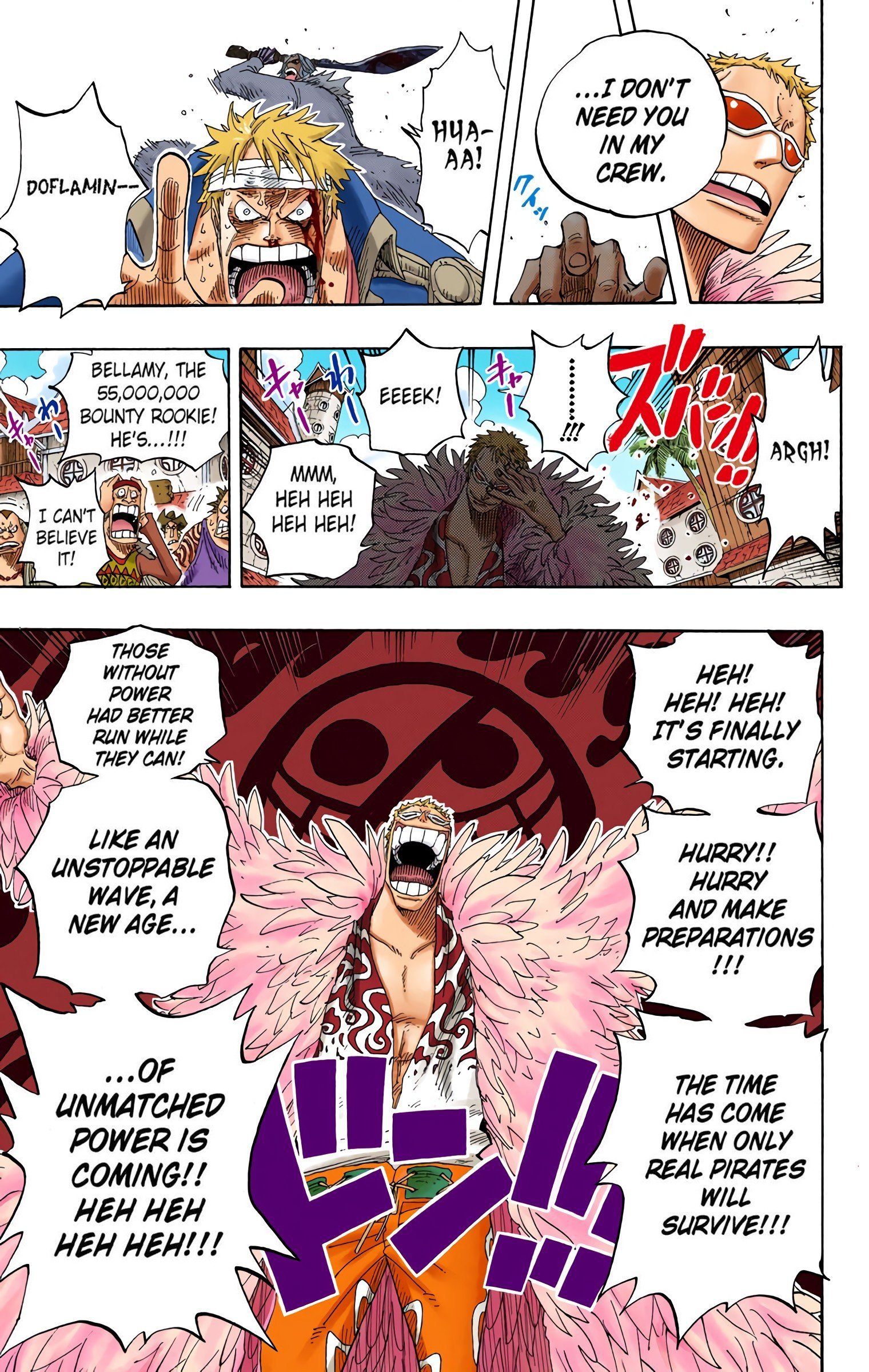 One Piece Colored Manga