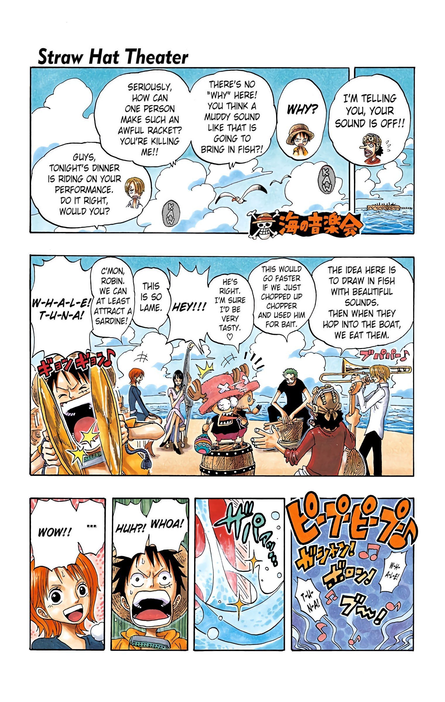 One Piece Colored Manga