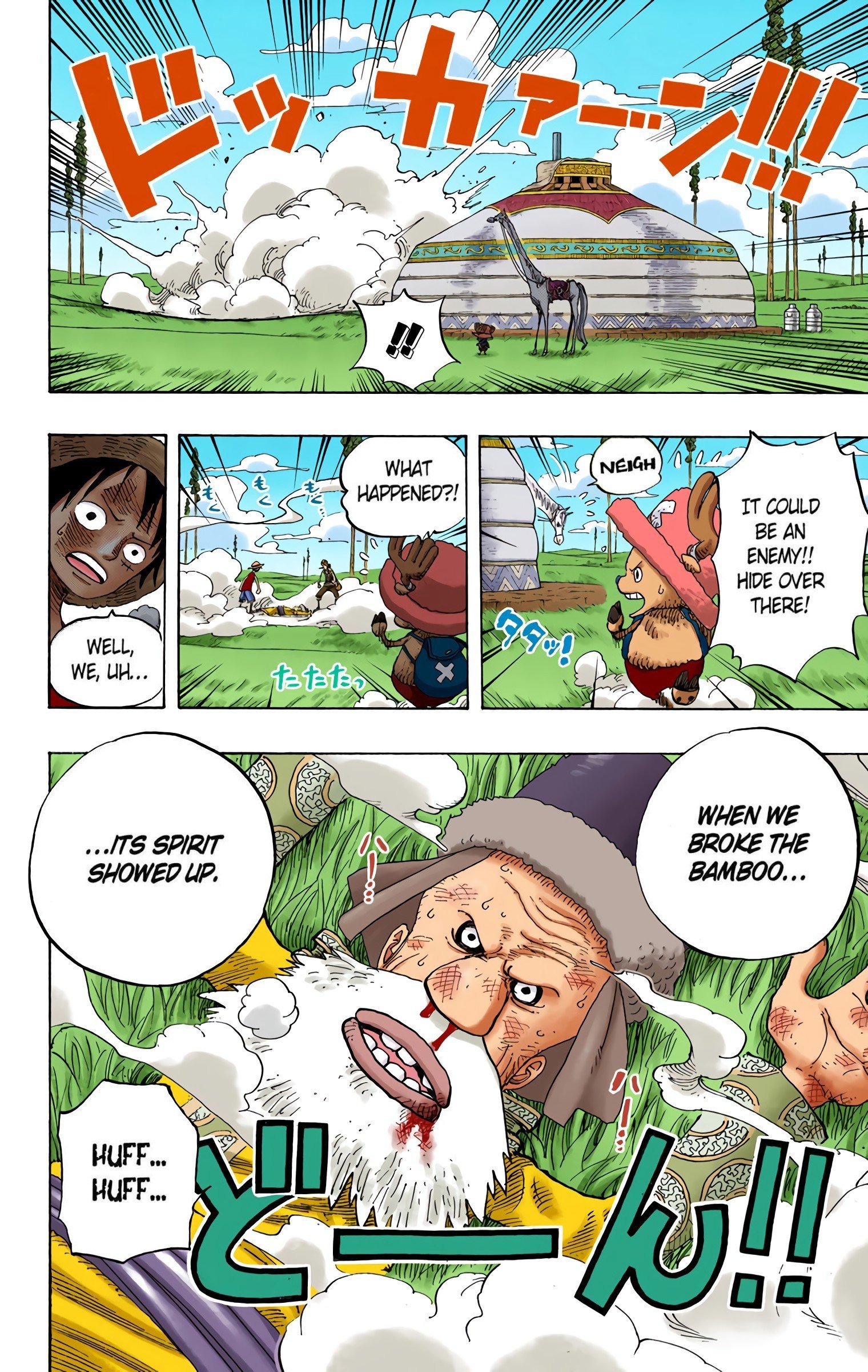 One Piece Colored Manga