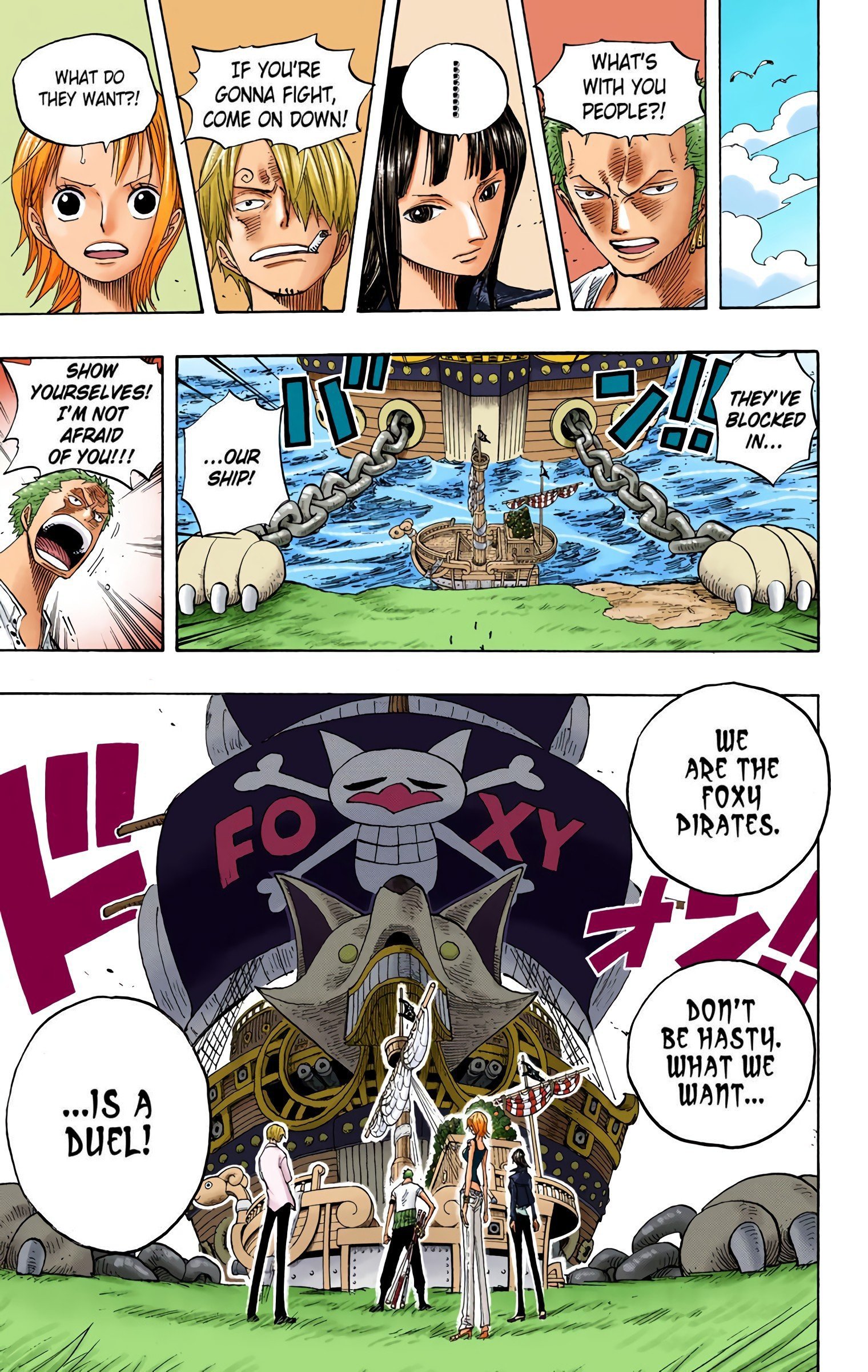 One Piece Colored Manga