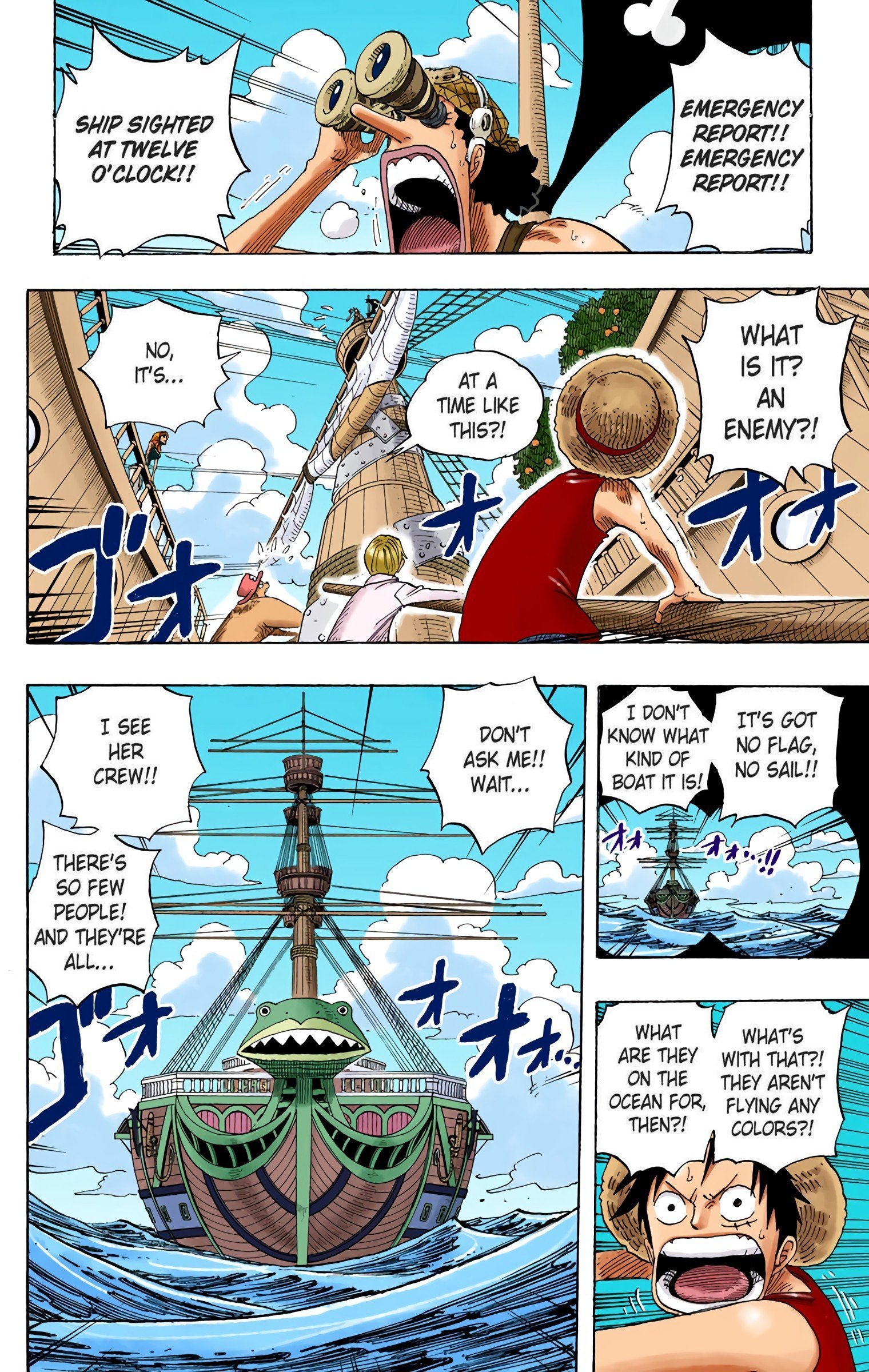 One Piece Colored Manga