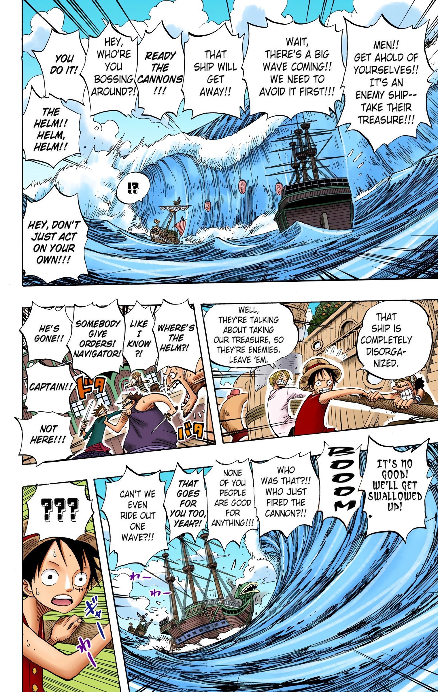 One Piece Colored Manga