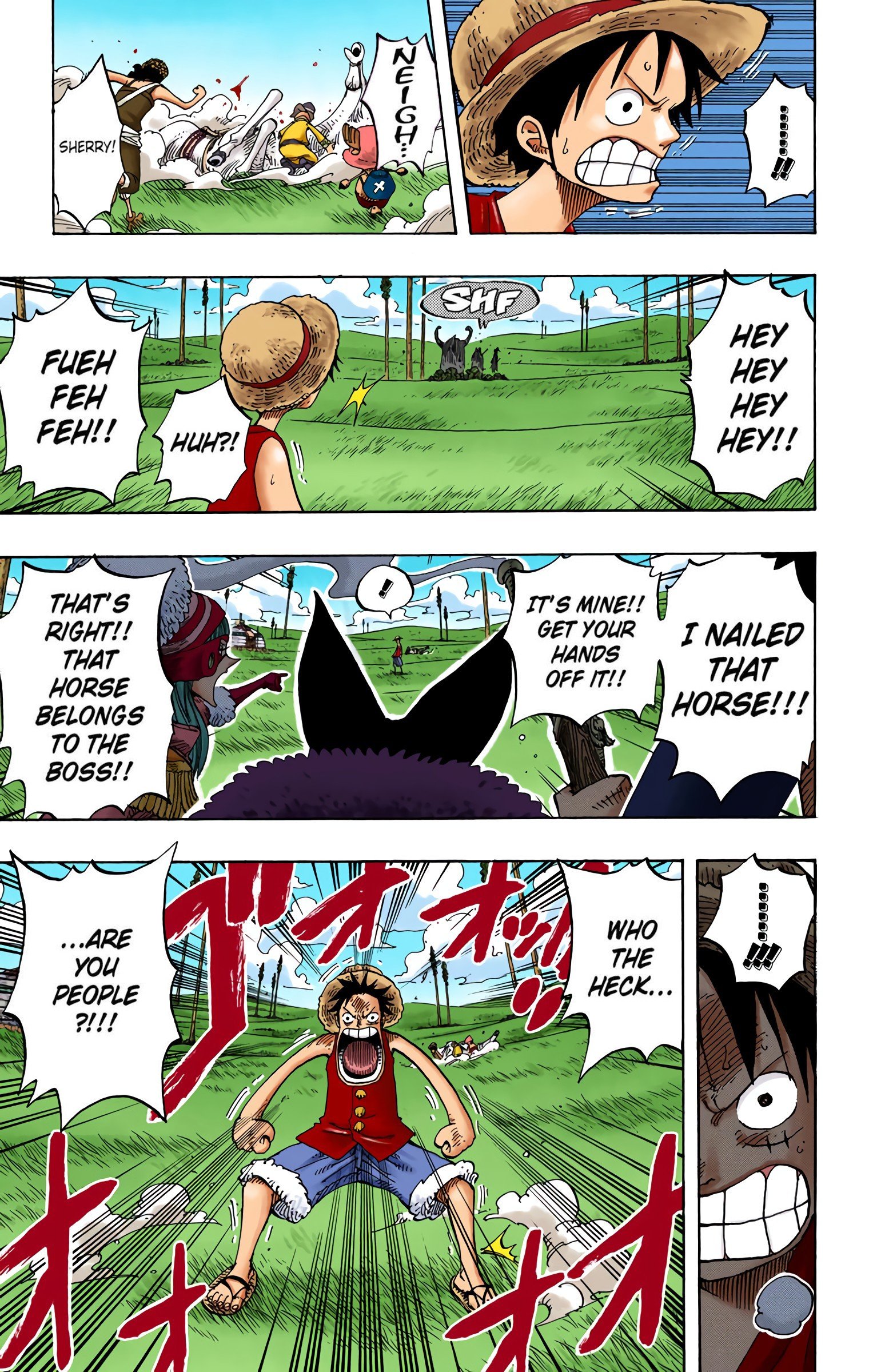 One Piece Colored Manga