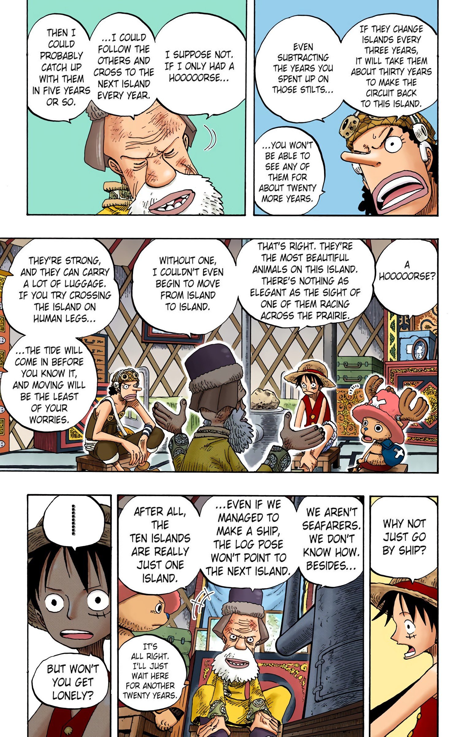 One Piece Colored Manga