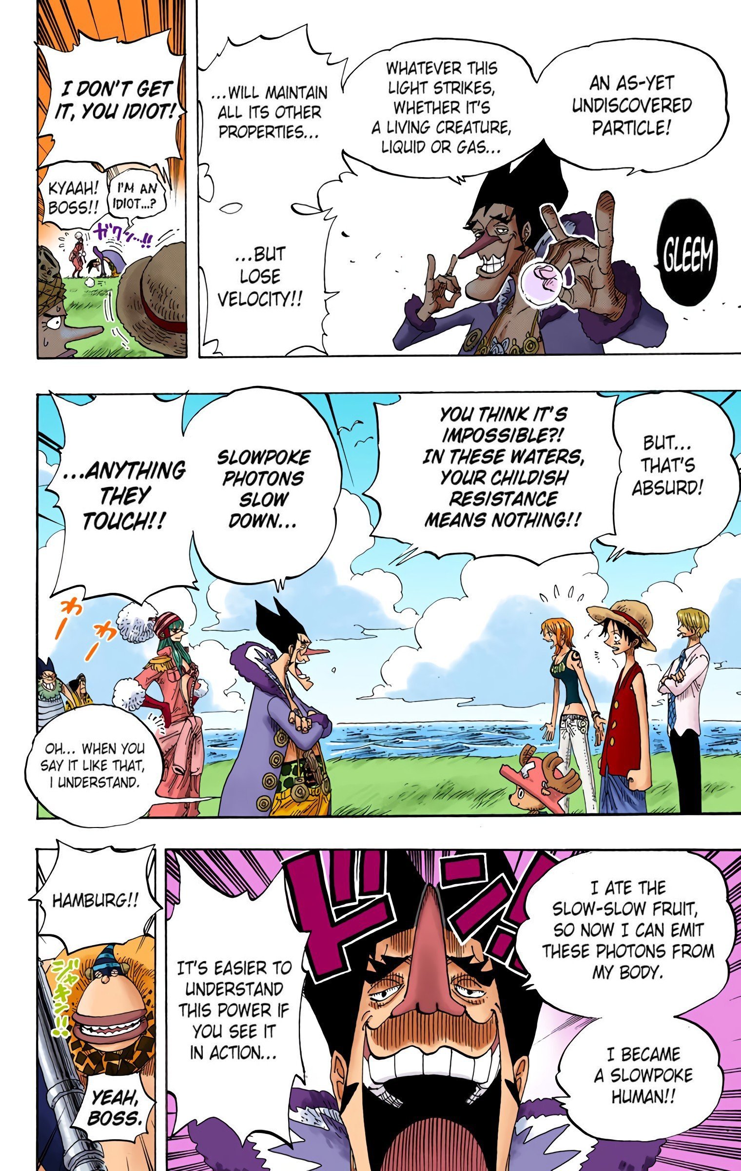 One Piece Colored Manga