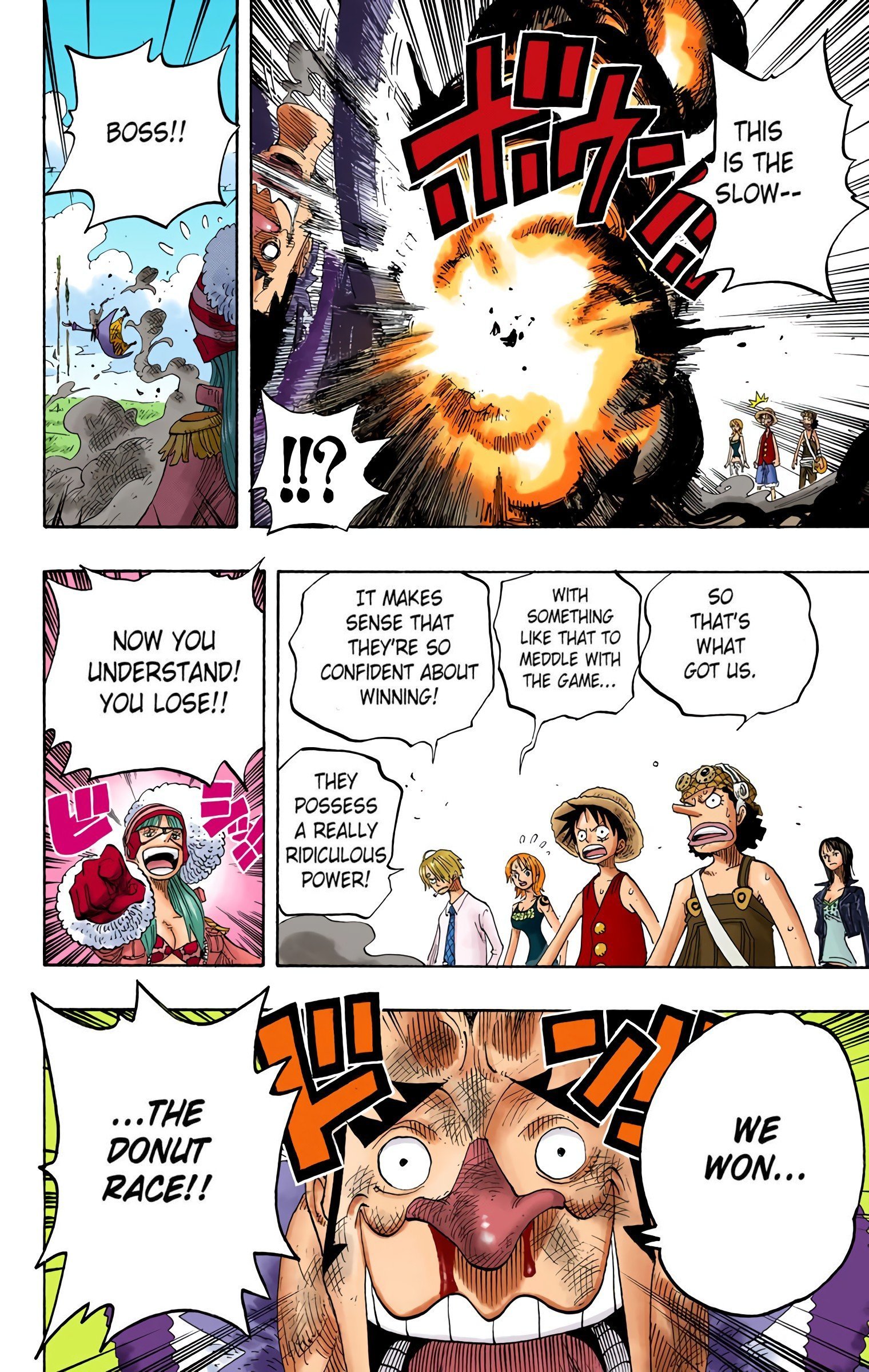 One Piece Colored Manga