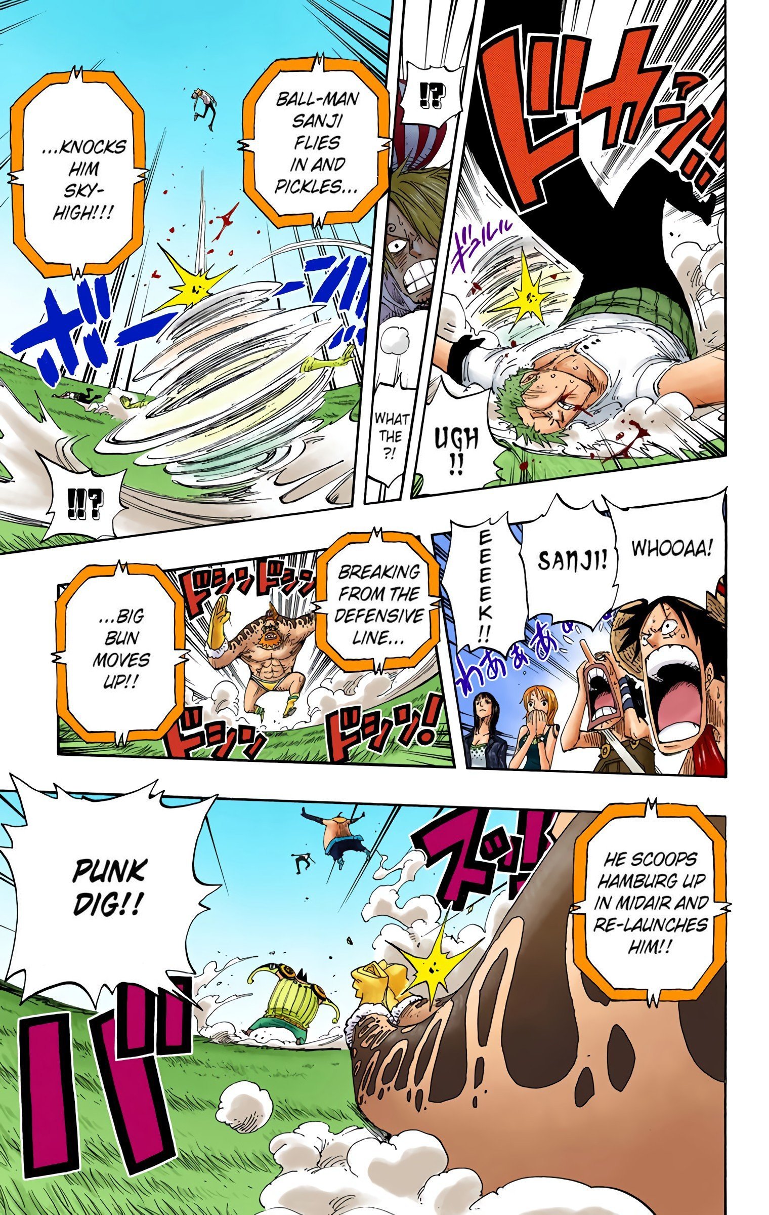 One Piece Colored Manga