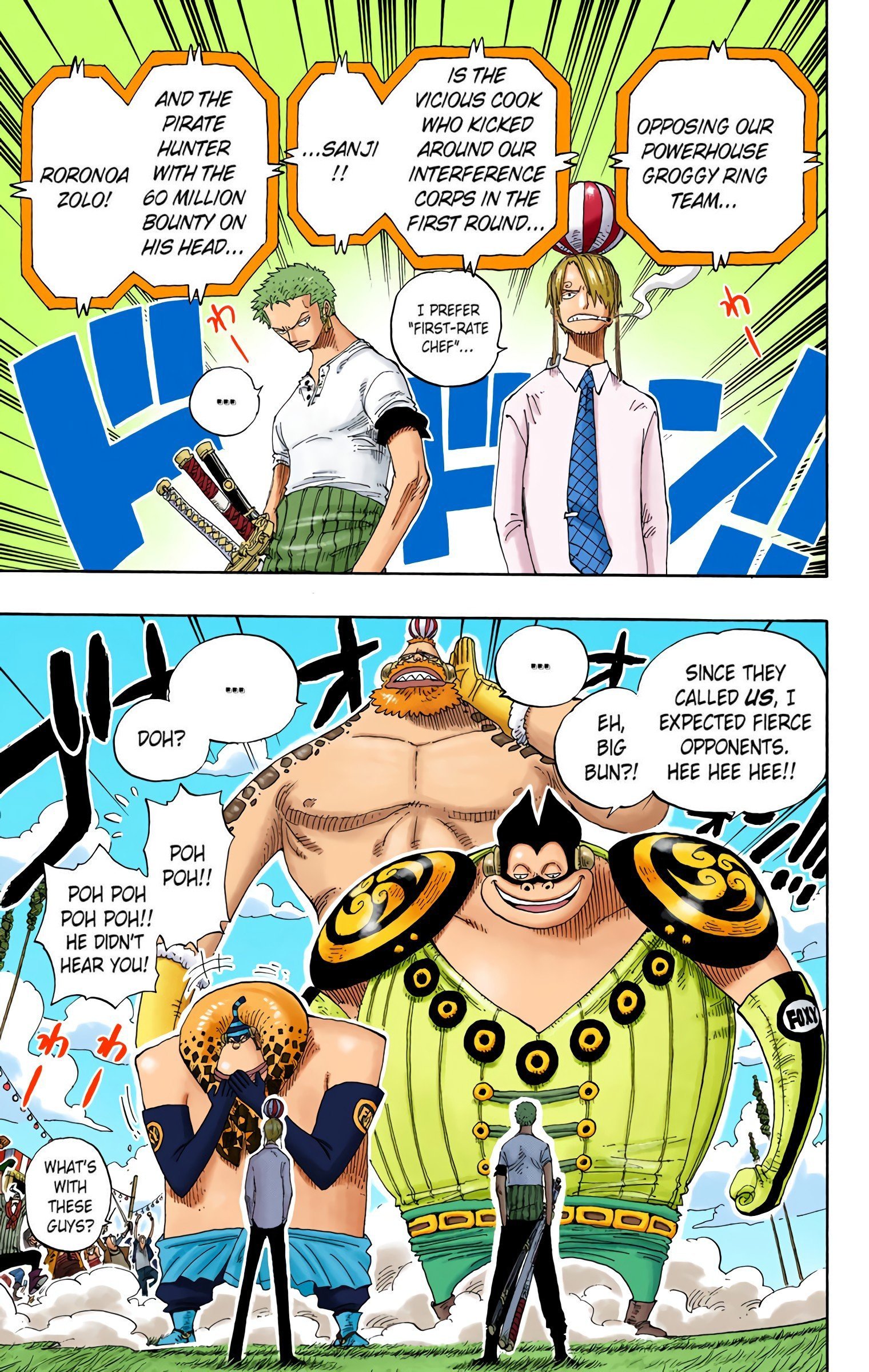 One Piece Colored Manga