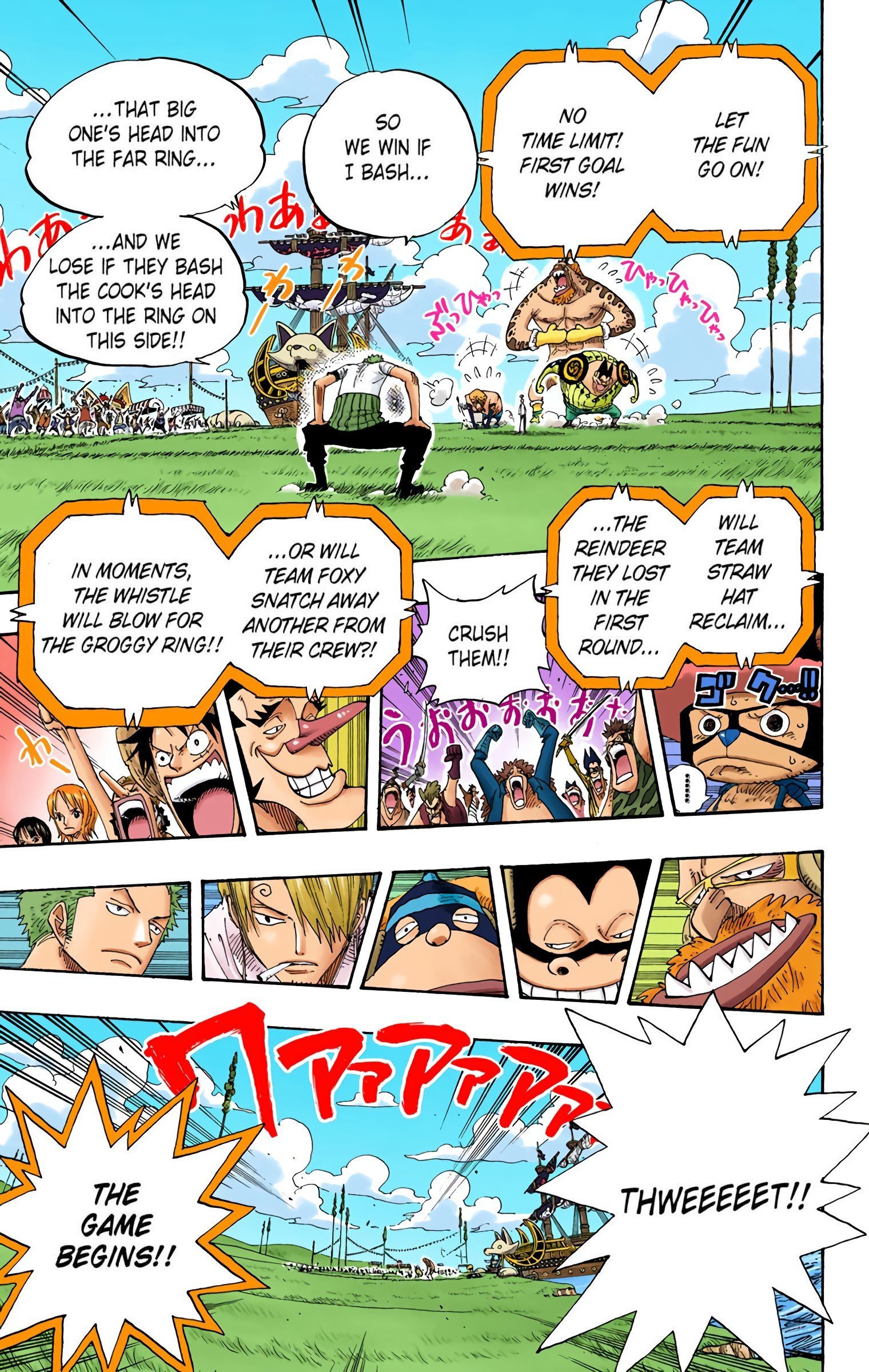 One Piece Colored Manga