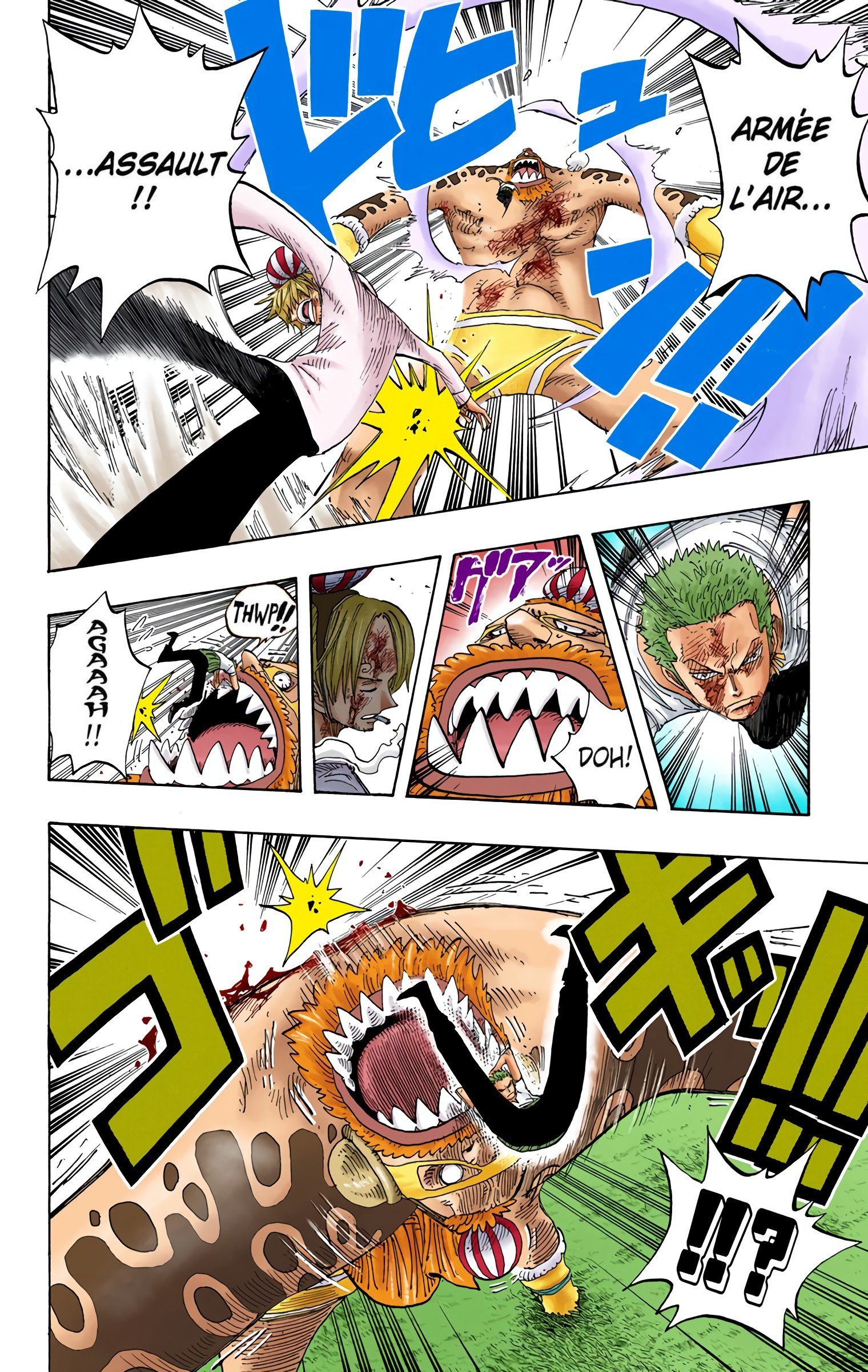 One Piece Colored Manga