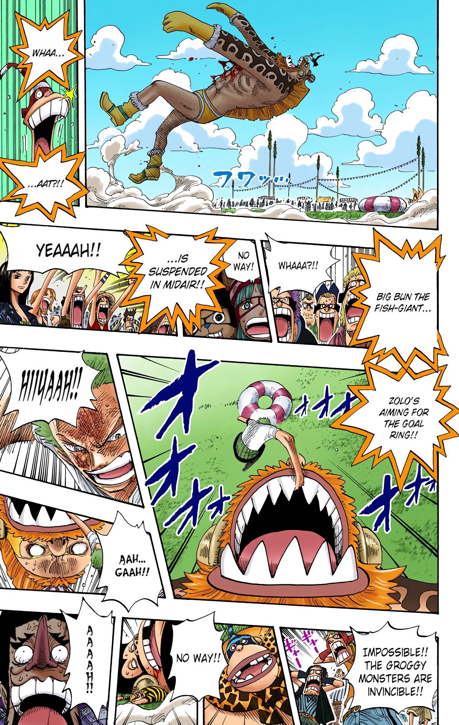 One Piece Colored Manga